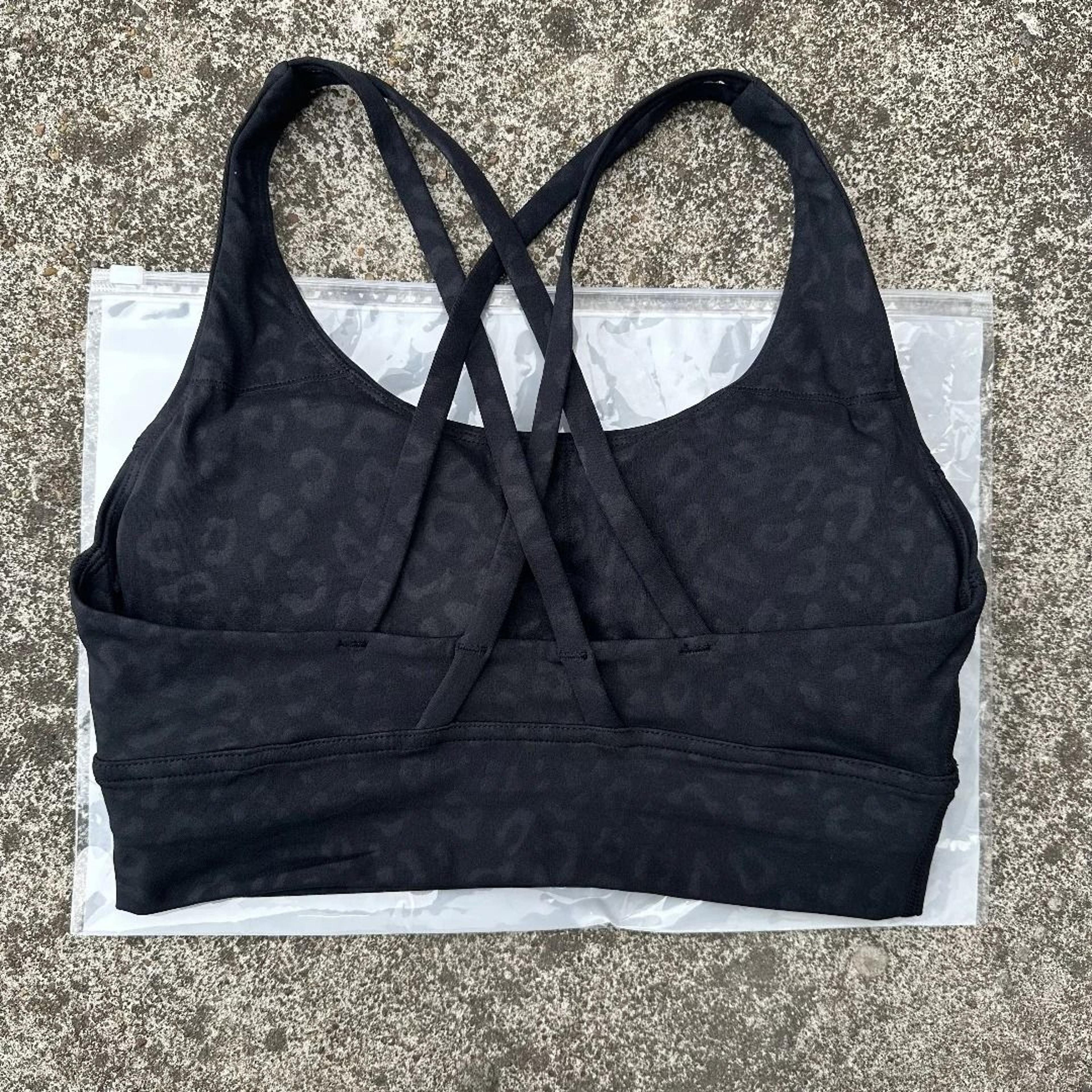 Solid Color Fitness Sport Bra Cross Back High Strength Comprehensive Training Top 22