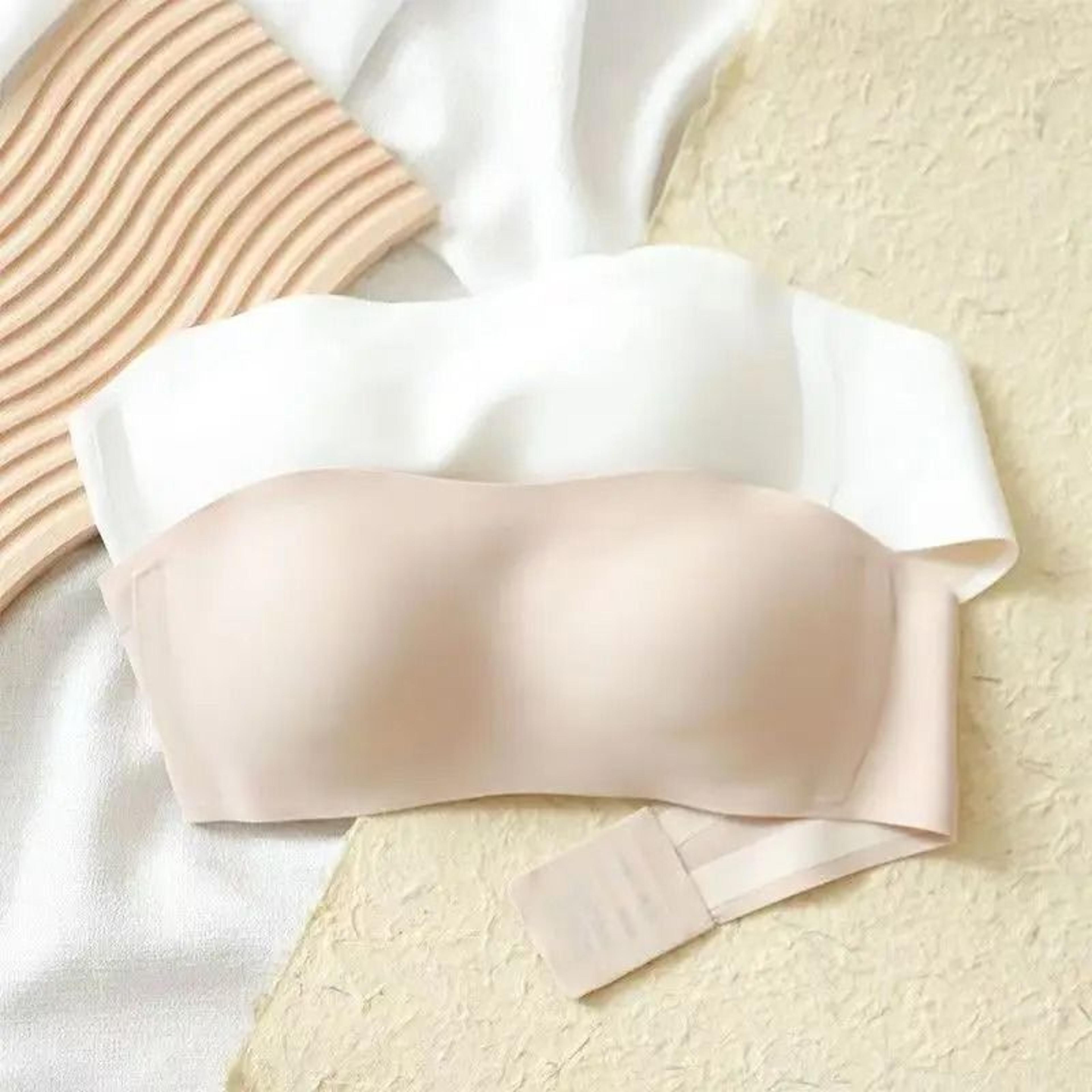 Sexy Seamless Tube Top Bra Invisible Strapless Push Up Wireless Bralette 1