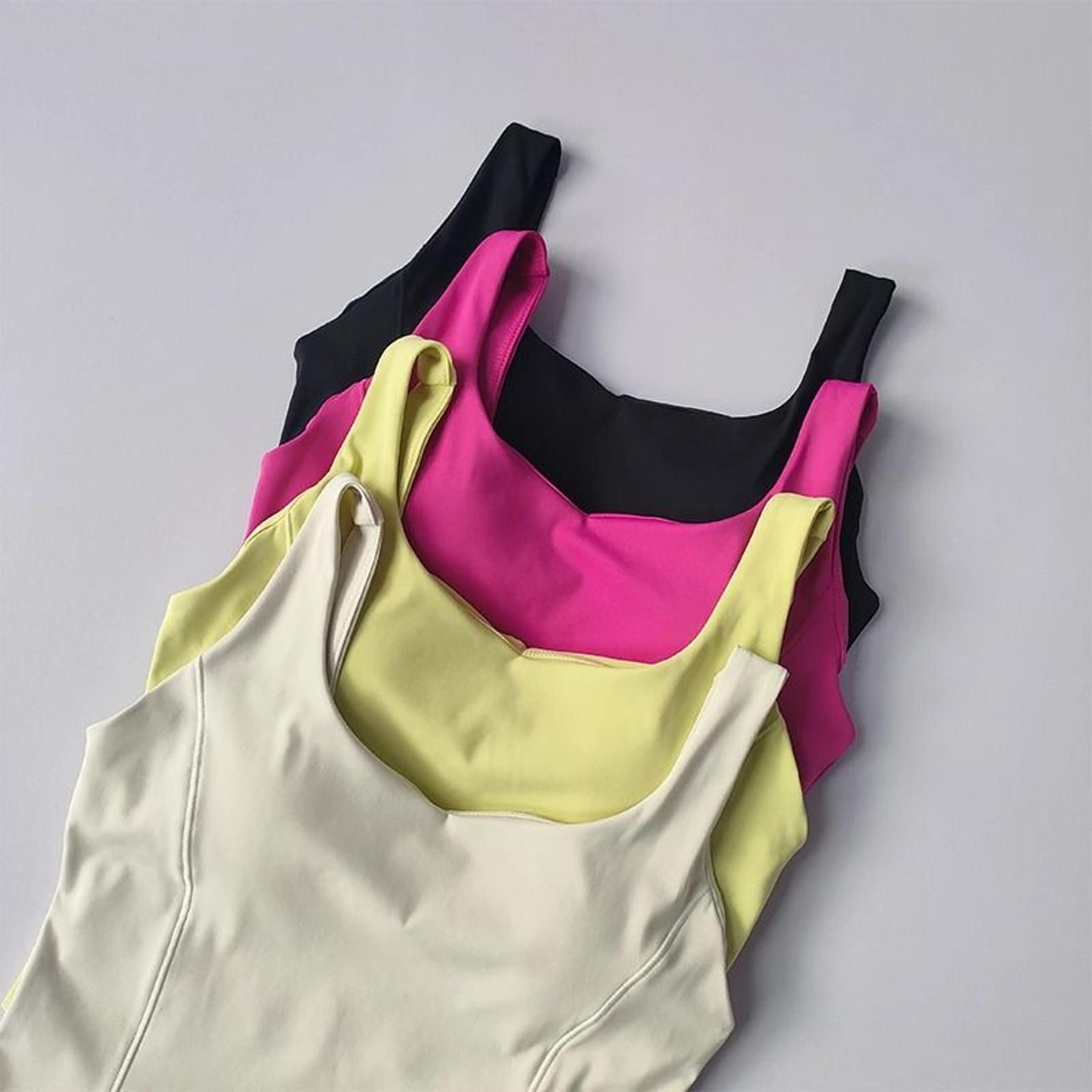 High Strength Back Shockproof Nude Yoga Bra 1