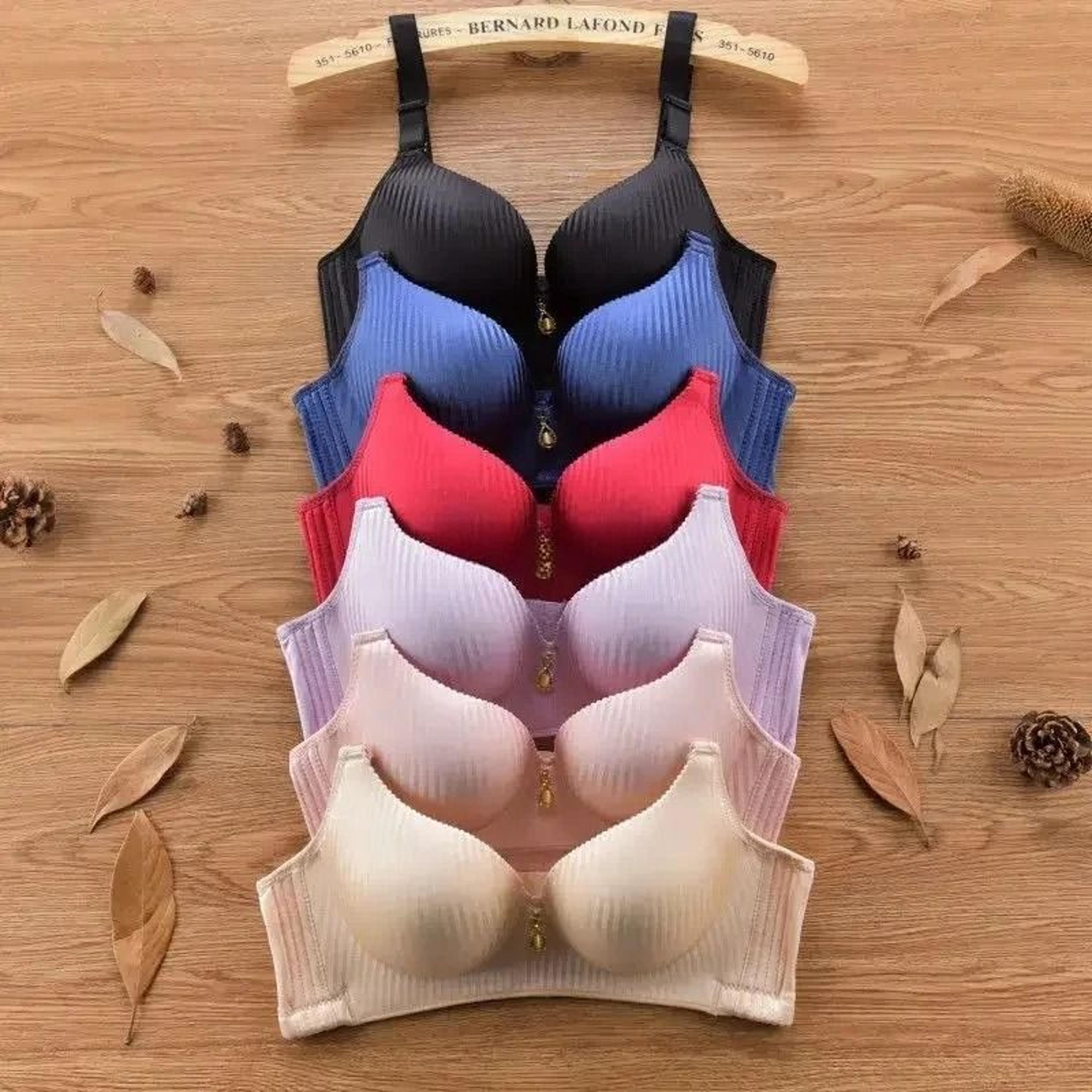 Sexy Wireless Push Up Bra No Steel Ring Seamless 8cm Thick Padded Lingerie 3