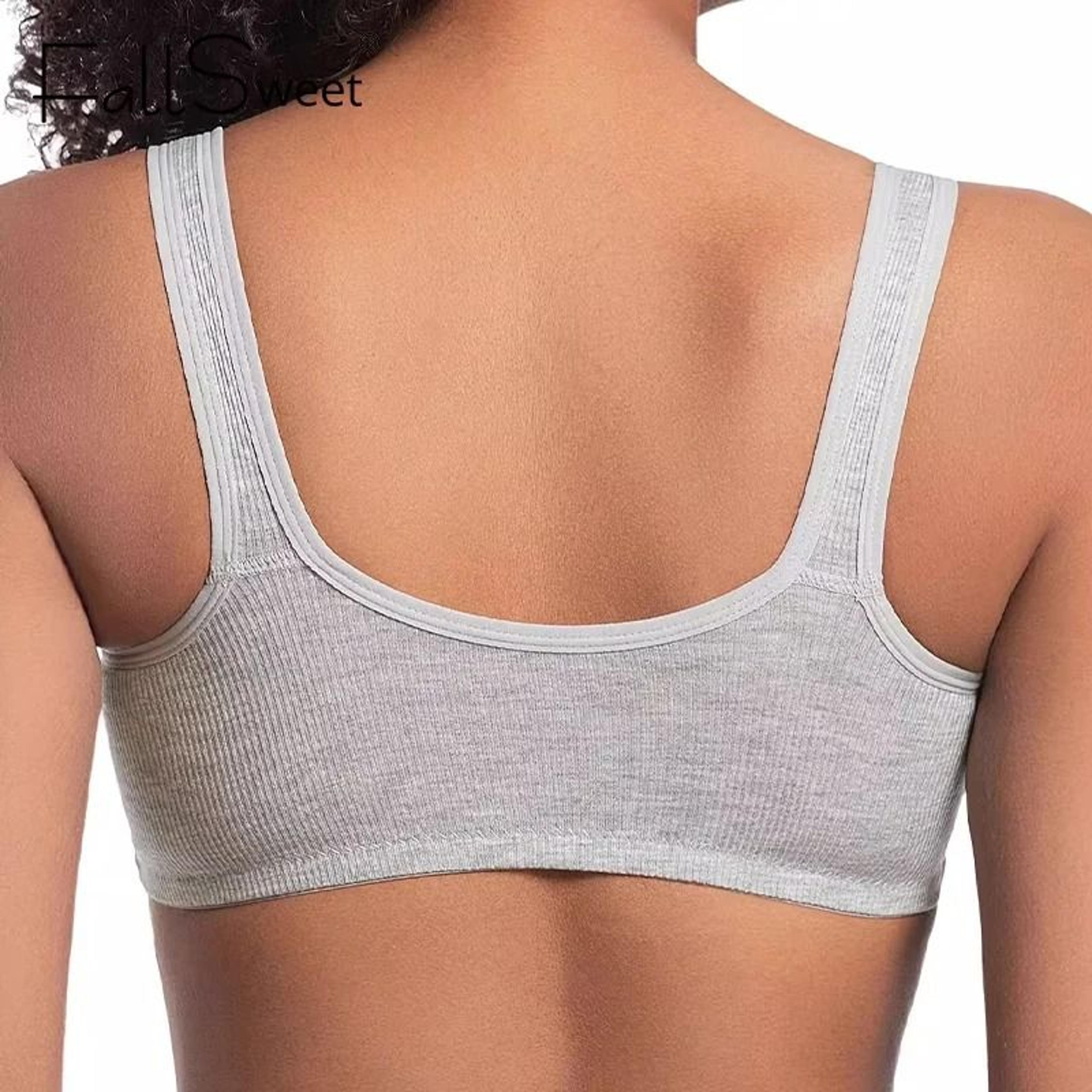 FallSweet WireFree Front Closure Bra Seamless Full Coverage Mom Lingerie 3
