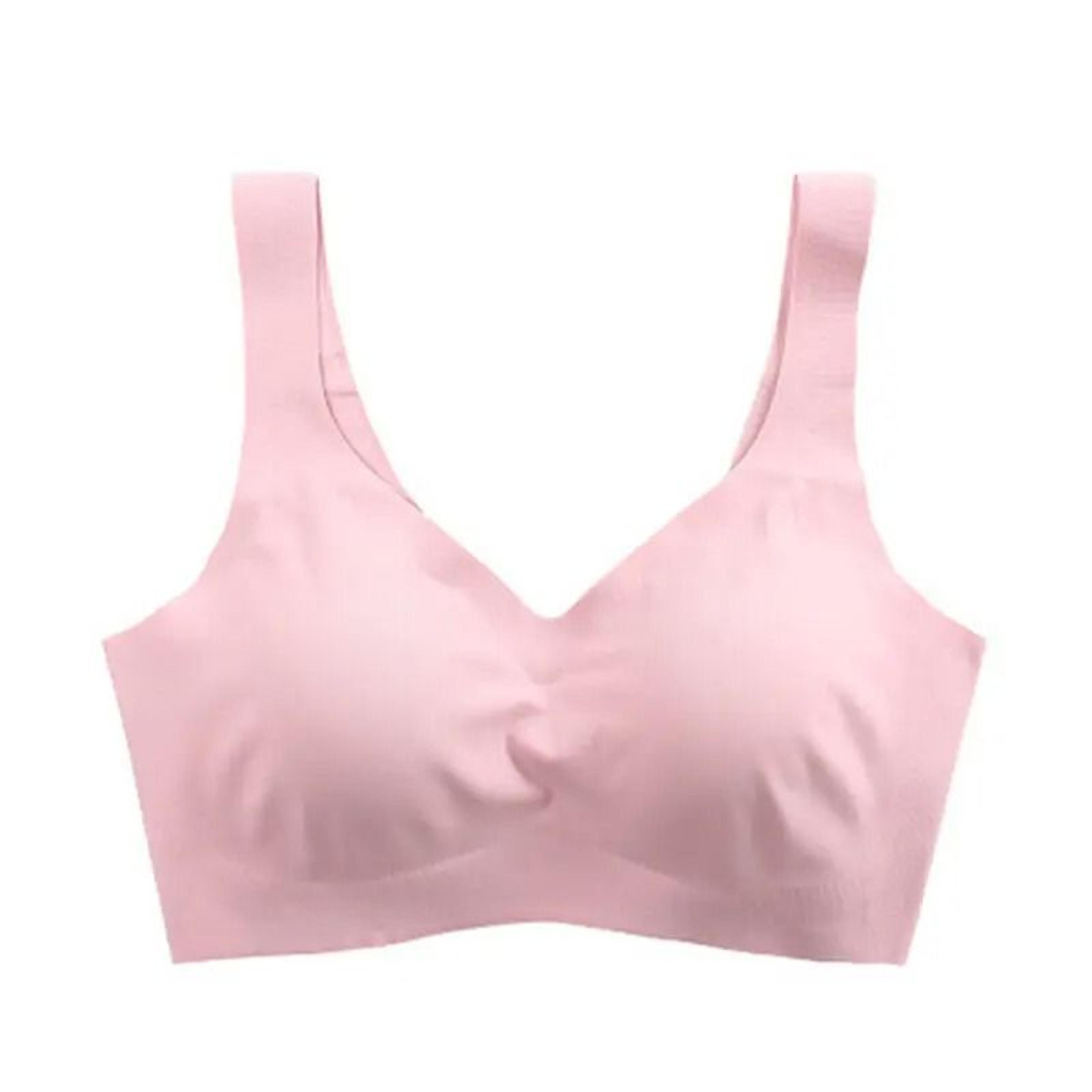 2024 Women Seamless Ice Silk Bra Removable Pad Yoga Vest 10