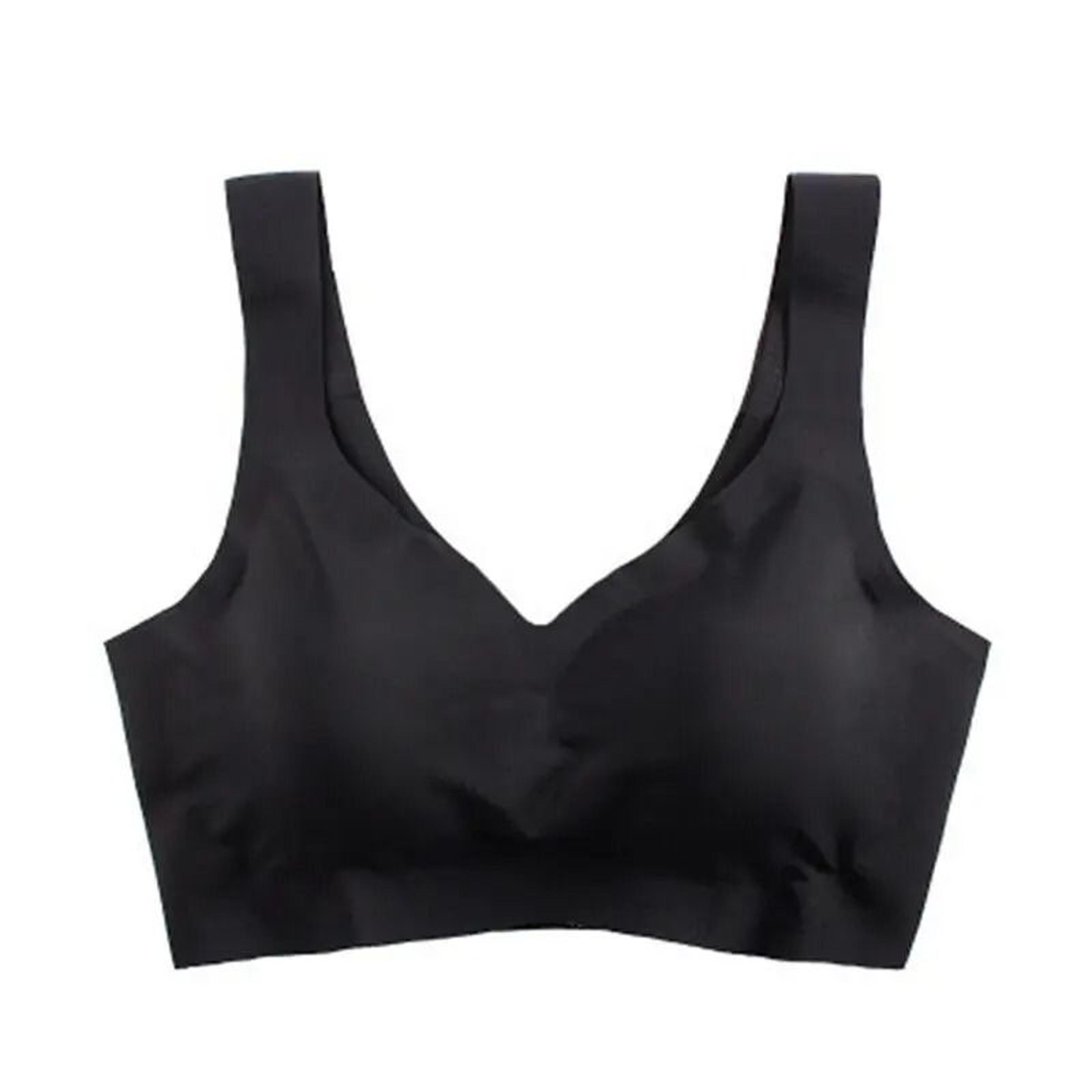 2024 Women Seamless Ice Silk Bra Removable Pad Yoga Vest 7