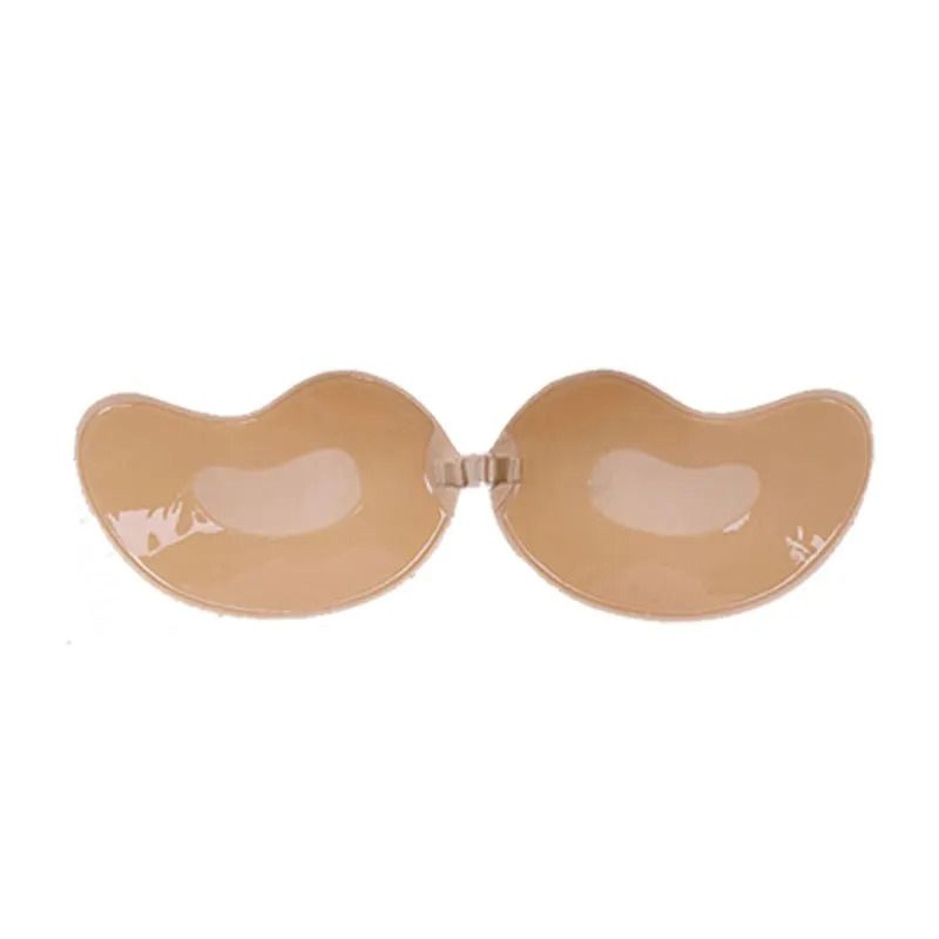 ECMLN Silicone Invisible Push Up Bra  Sexy Strapless  Backless Enhancer 10