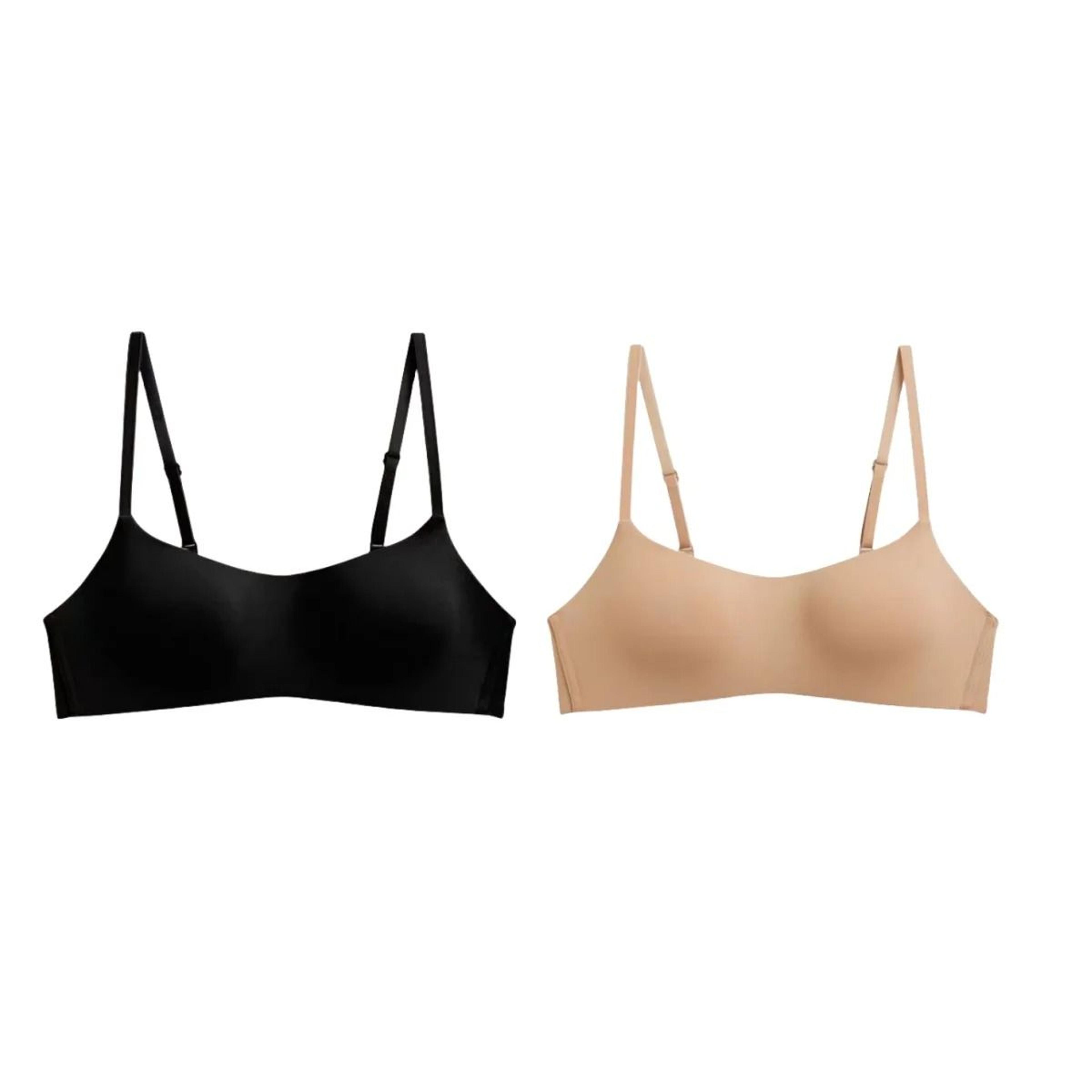 2PcsSet Seamless NonWire Bras  Small Breast Tube Tops  Sexy Lingerie 10