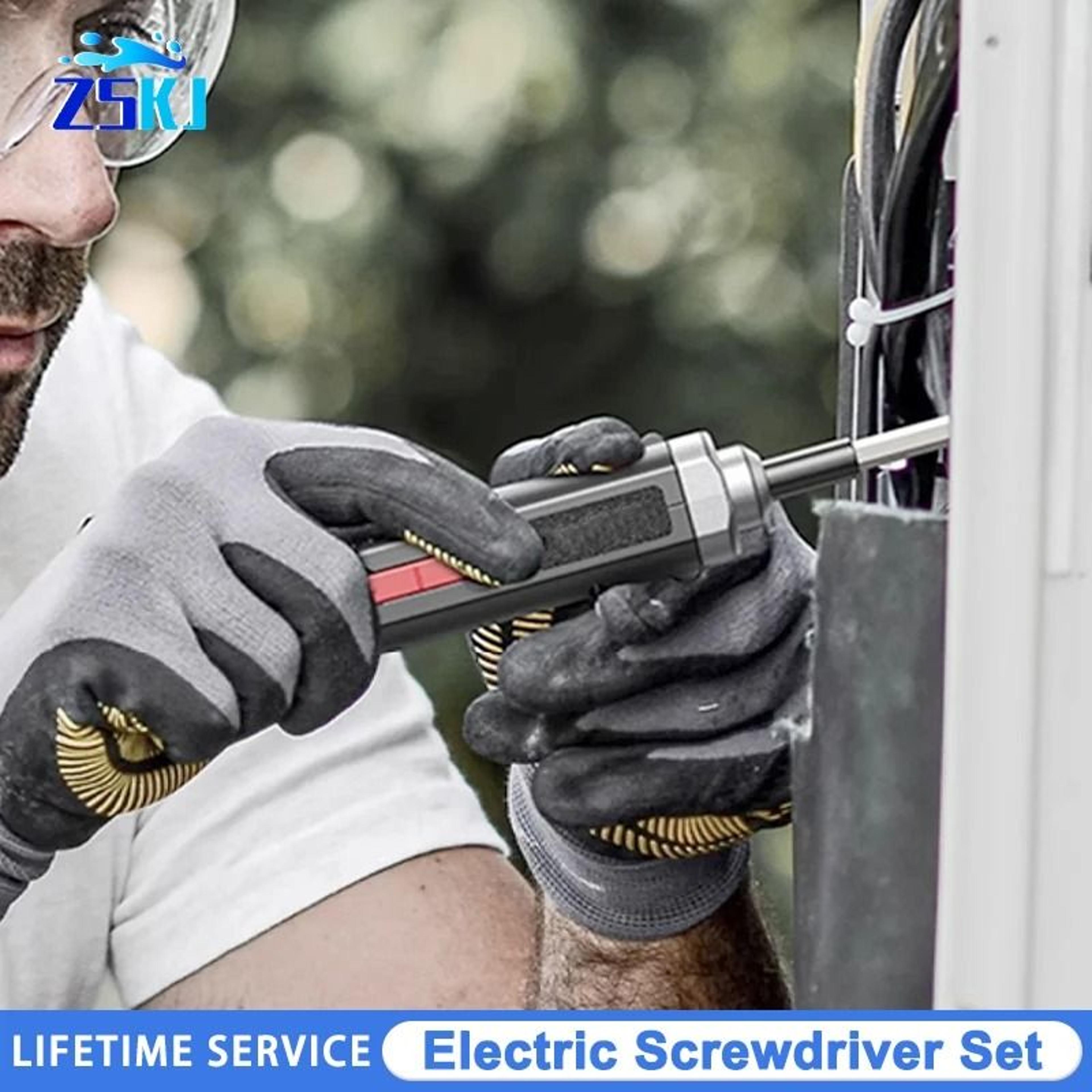 precision electric screwdriver rechargeable mini multi-functional power tool set