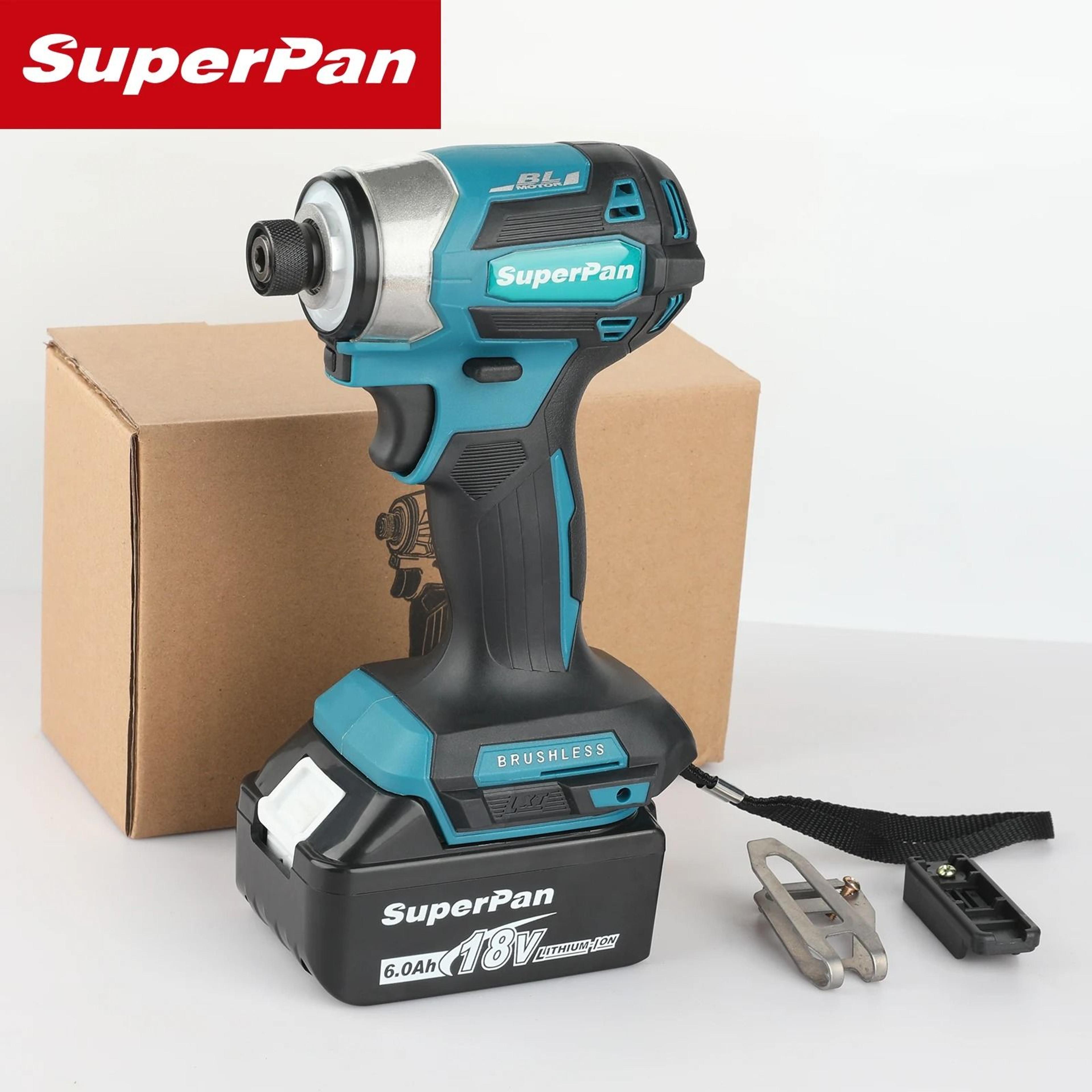dtd173 cordless brushless impact driver 1800rpm 180n.m electric drill