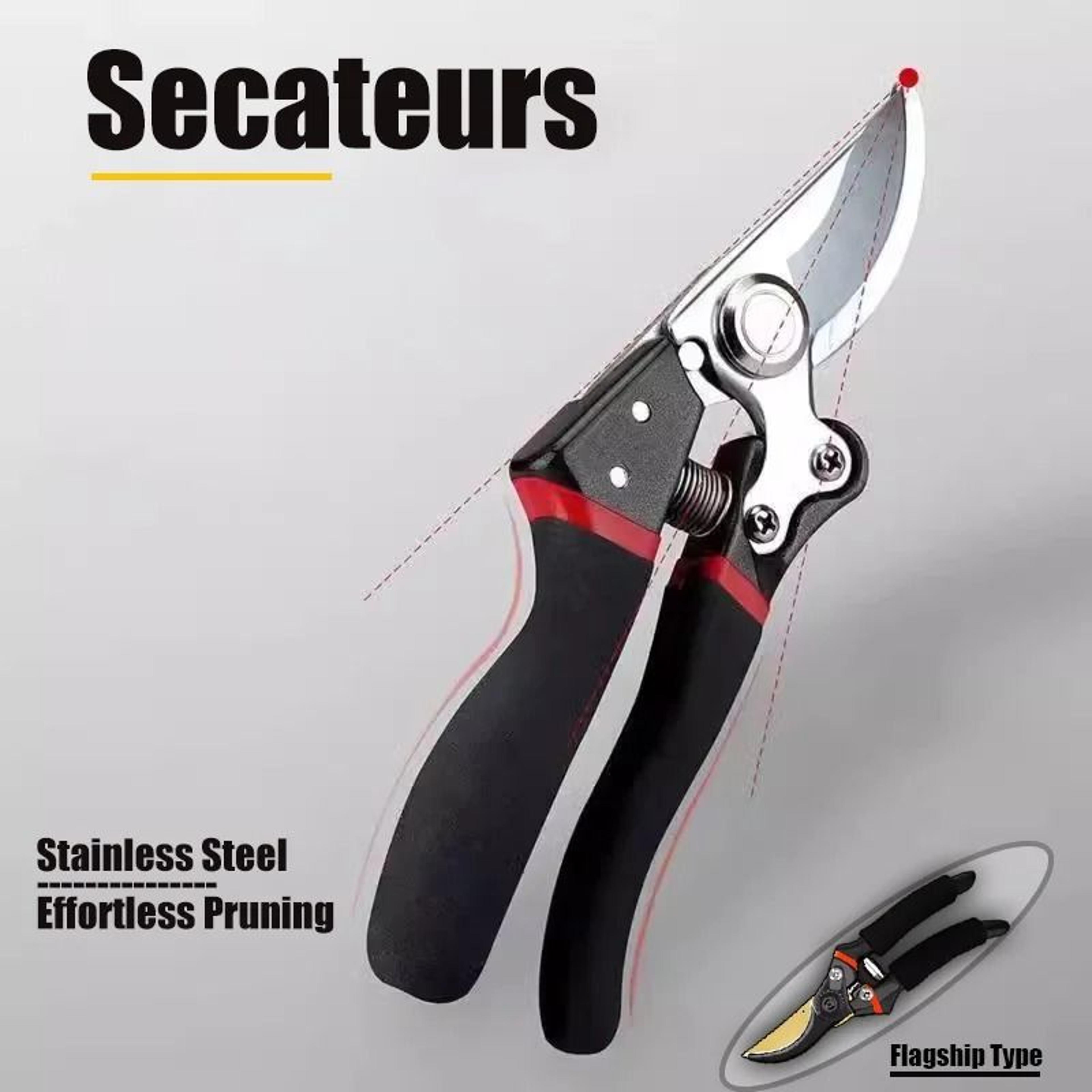 professional garden orchard shears – high-performance tree trimmers with sk5 steel blades