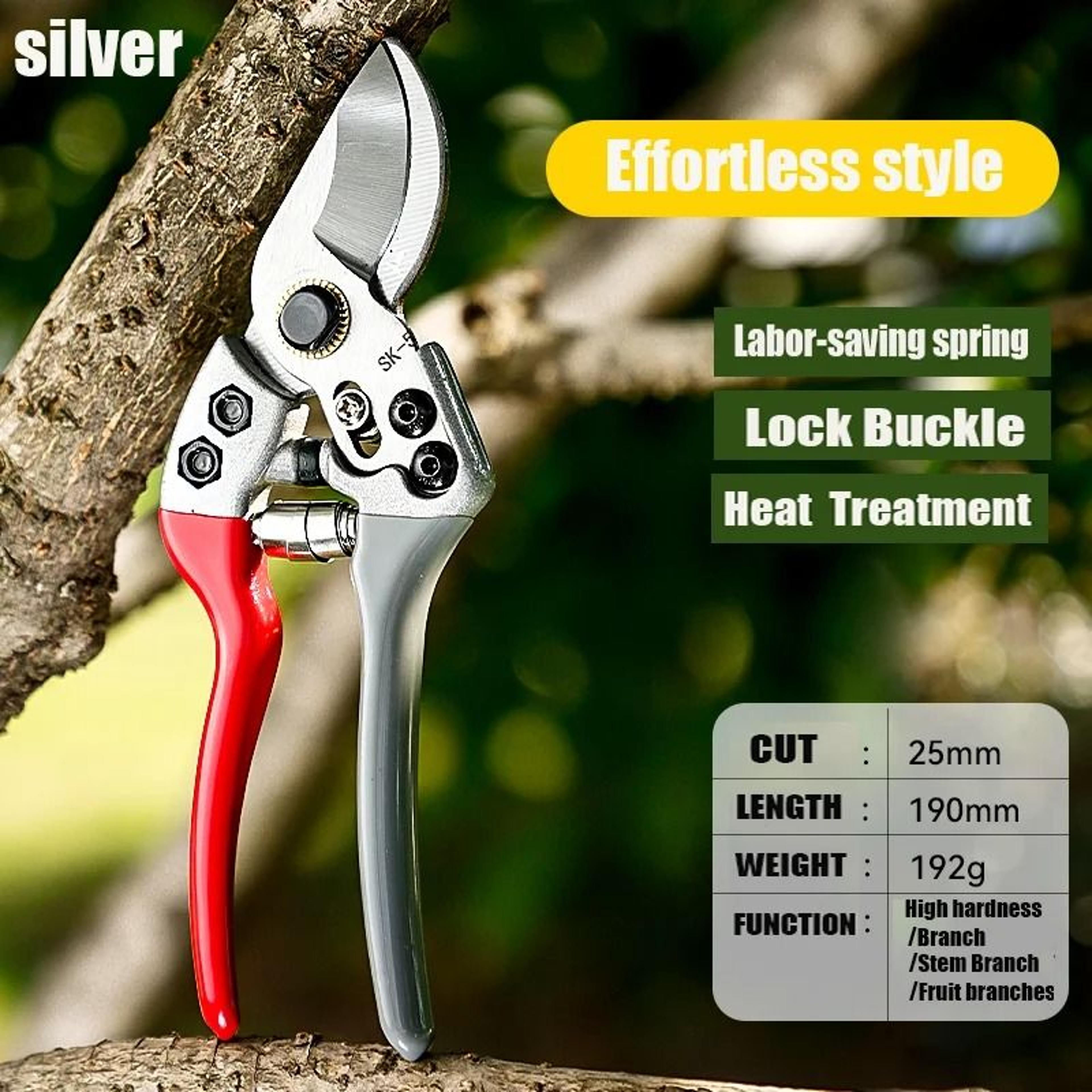 Professional Garden Orchard Shears  HighPerformance Tree Trimmers With SK5 Steel Blades 9