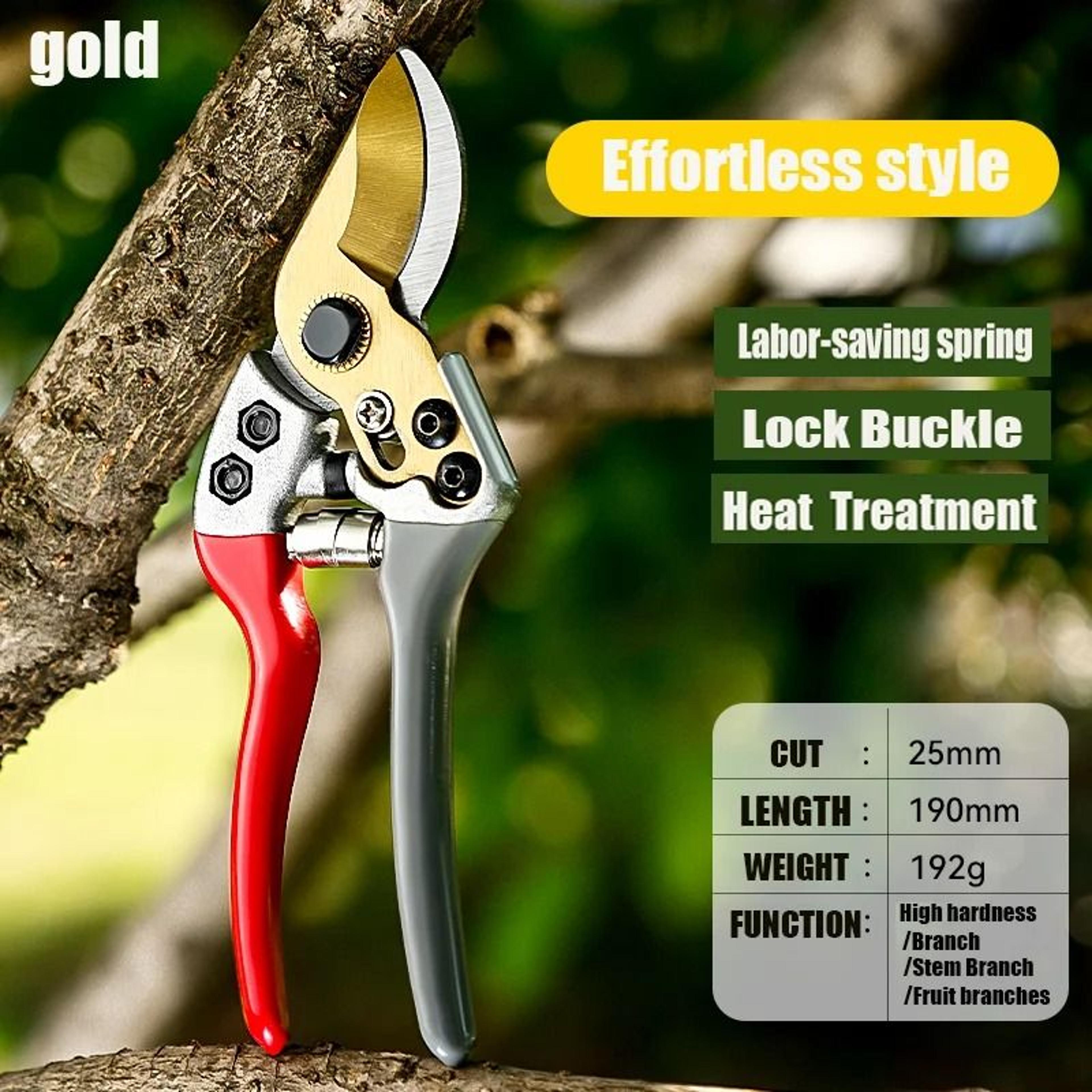 Professional Garden Orchard Shears  HighPerformance Tree Trimmers With SK5 Steel Blades 7