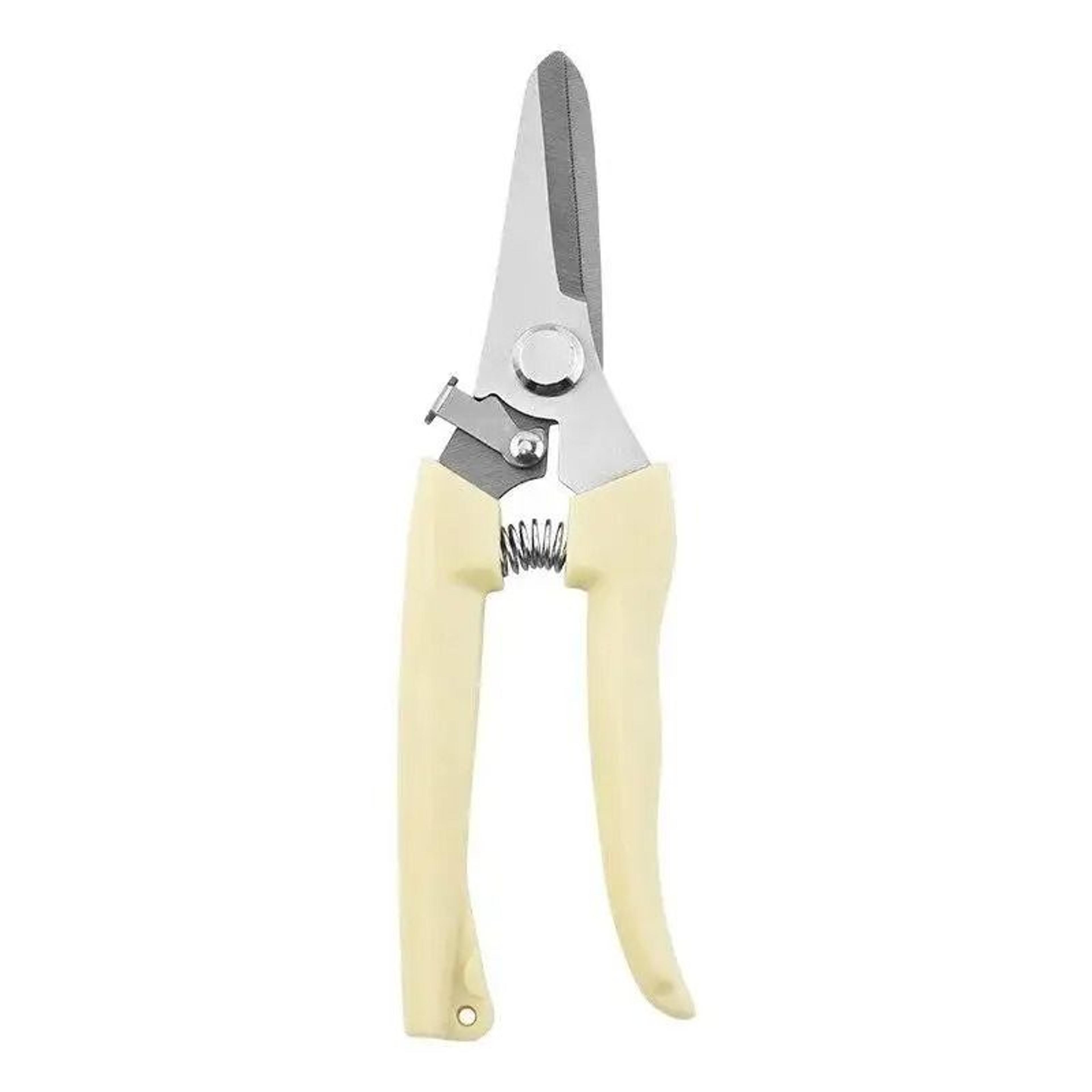 Stainless Steel Professional Pruning Scissors  Multifunctional Bypass Garden Shear For Flower  Tree 6