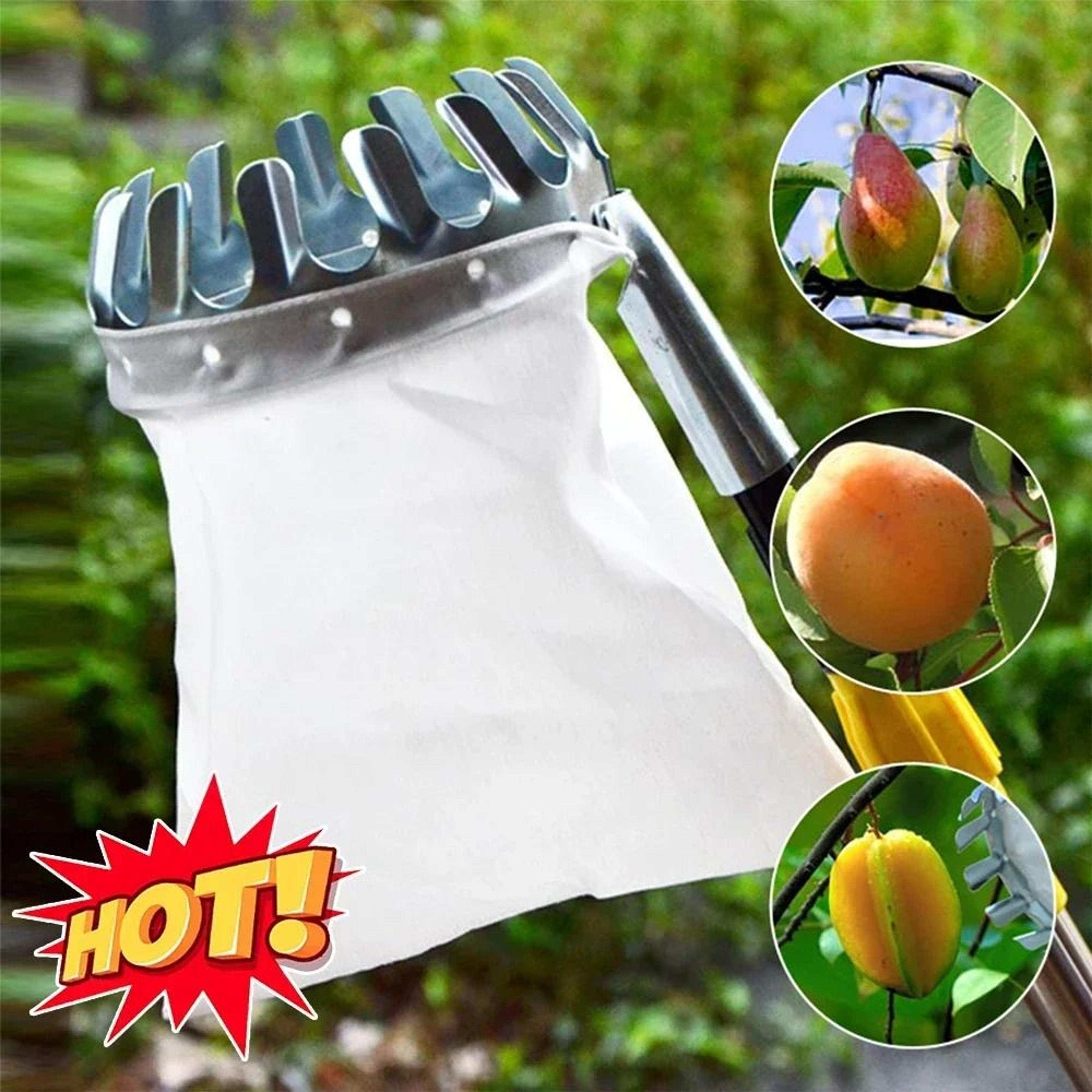 Professional 16cm Fruit Picker Head  HighAltitude Catcher With Detachable Fabric Pouch 1