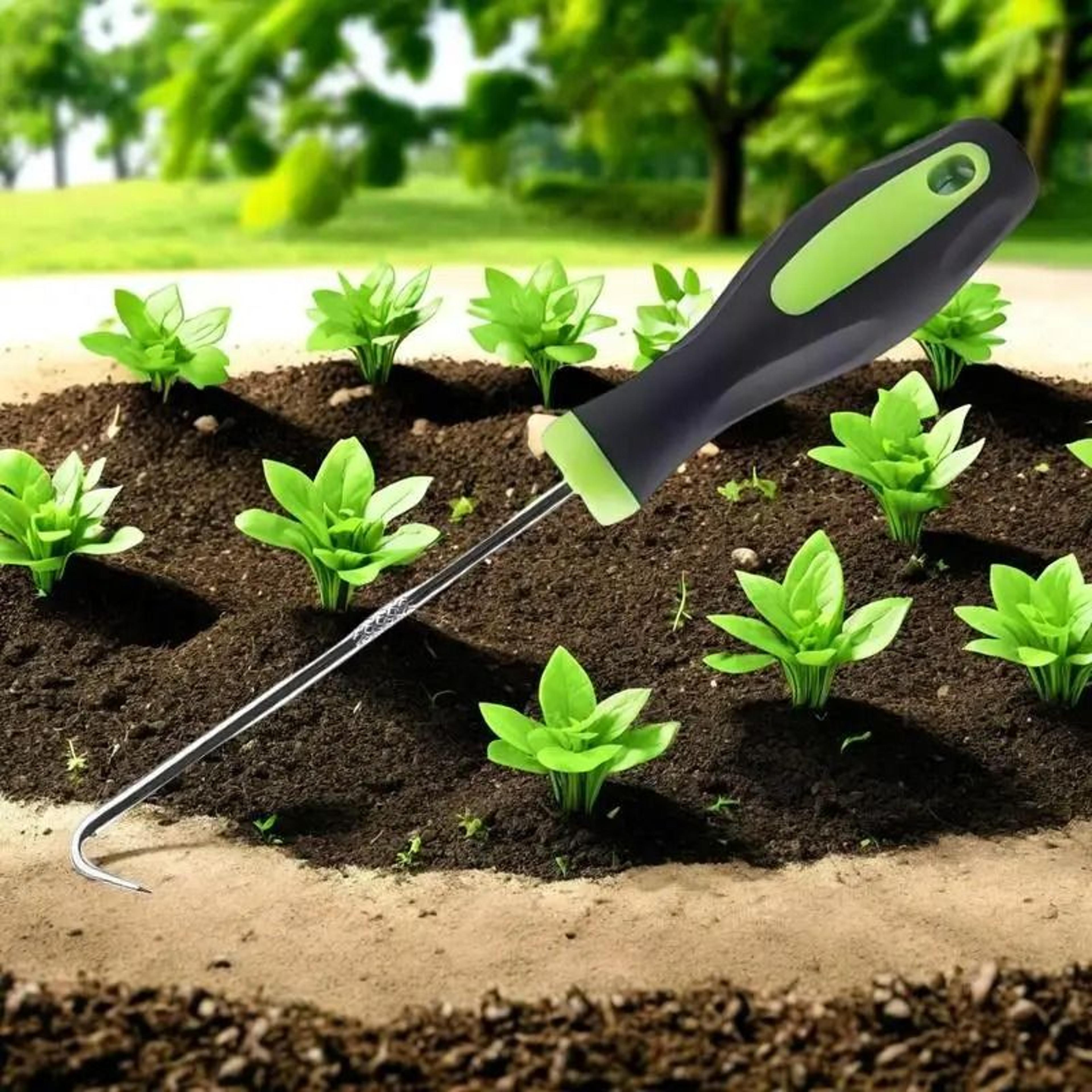 HeavyDuty Weed Puller  Ergonomic Root Remover For Lawns Patios And Gravel 3