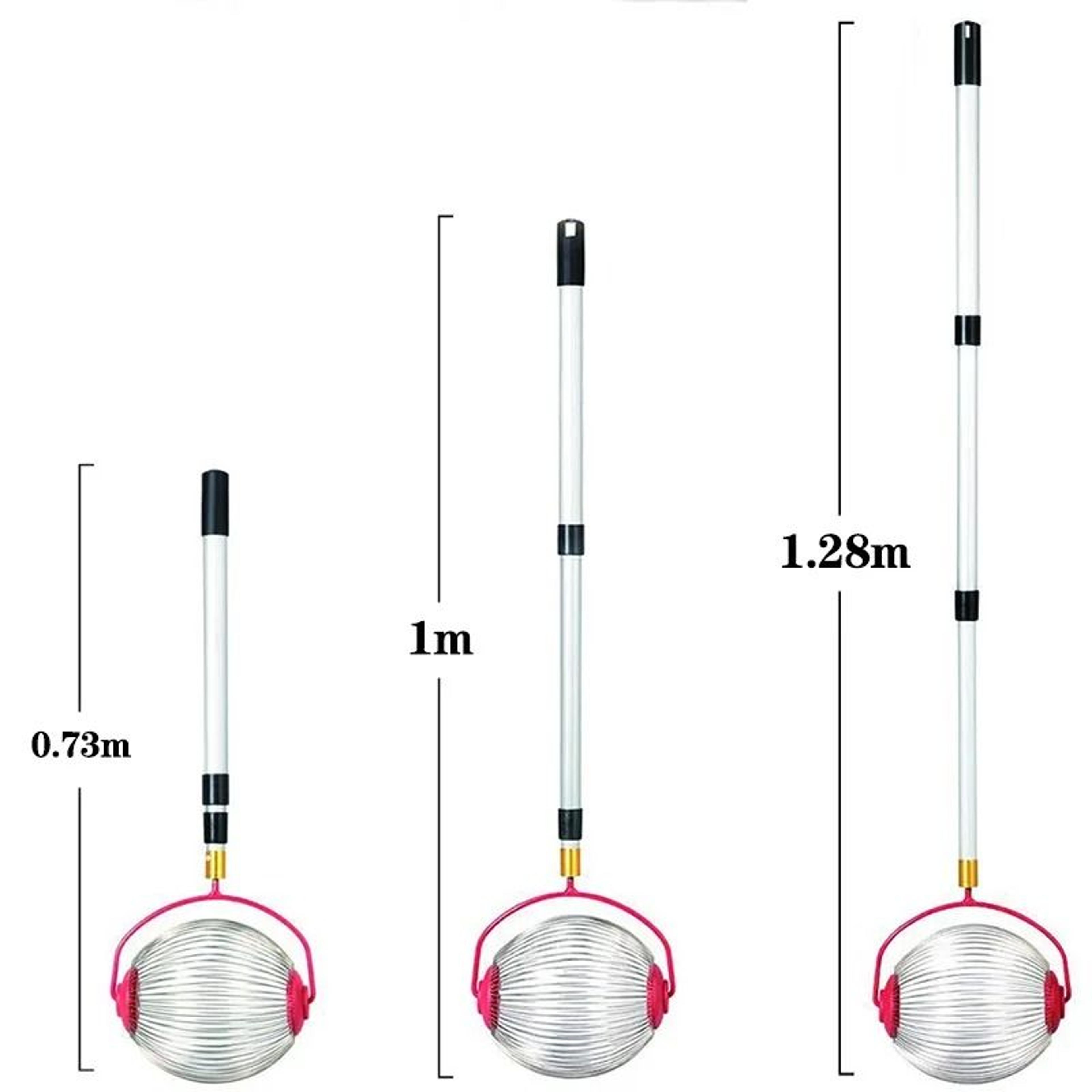Rolling Nut Gatherer  Ball Collector  Adjustable Lightweight Outdoor Manual Tool For Walnuts Pecans 3