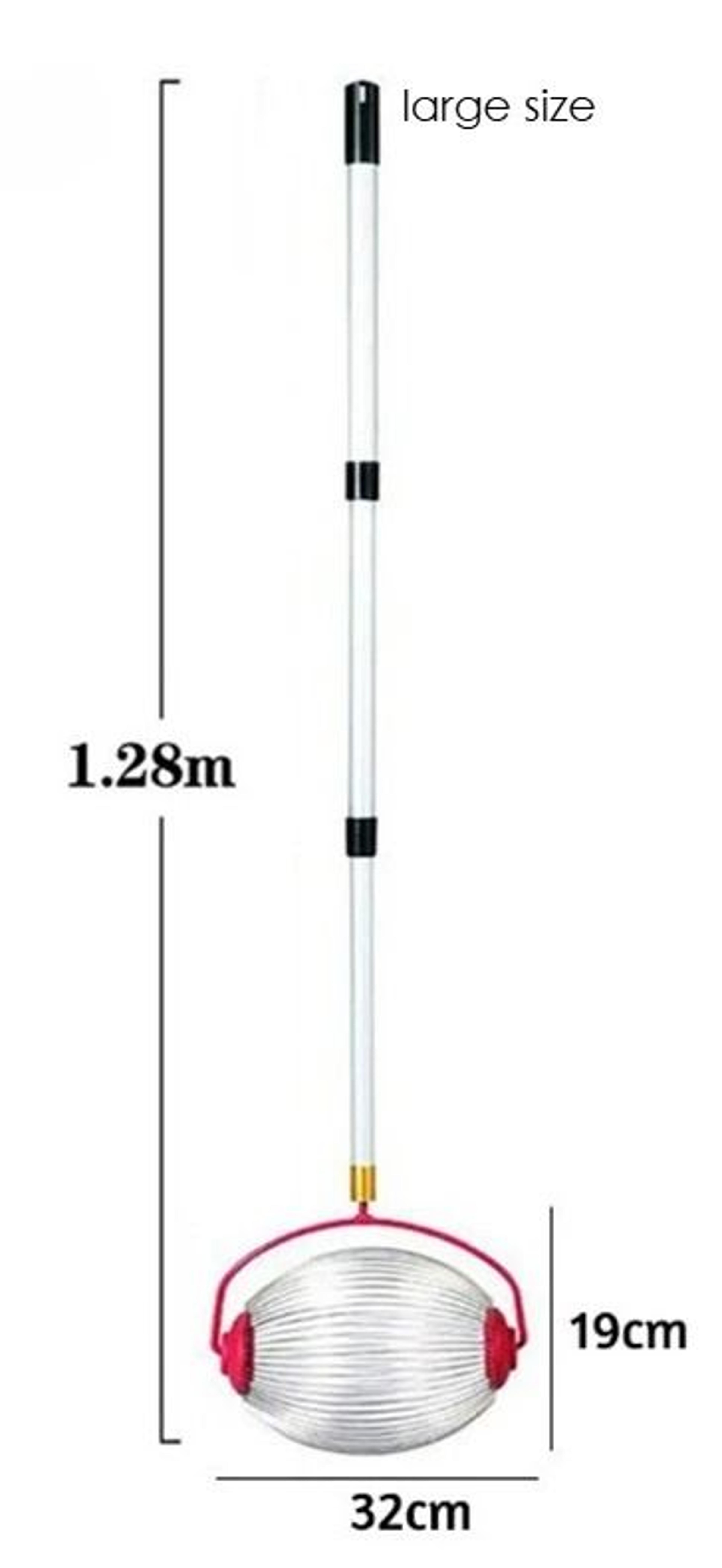 Rolling Nut Gatherer  Ball Collector  Adjustable Lightweight Outdoor Manual Tool For Walnuts Pecans 7