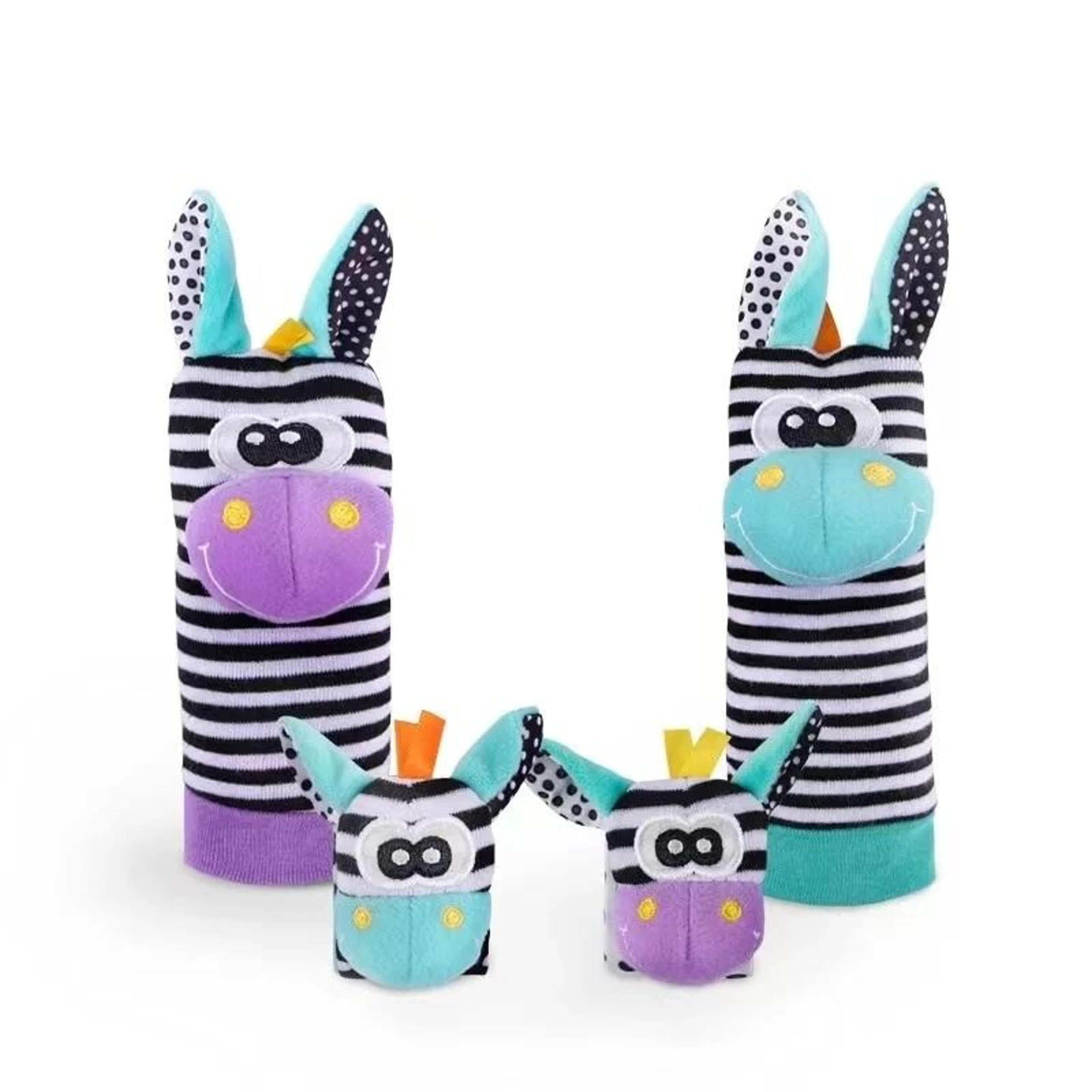 Infant Wrist Rattle  Sensory Sock Set  Early Educational Development Toy For Babies 012 Months 7