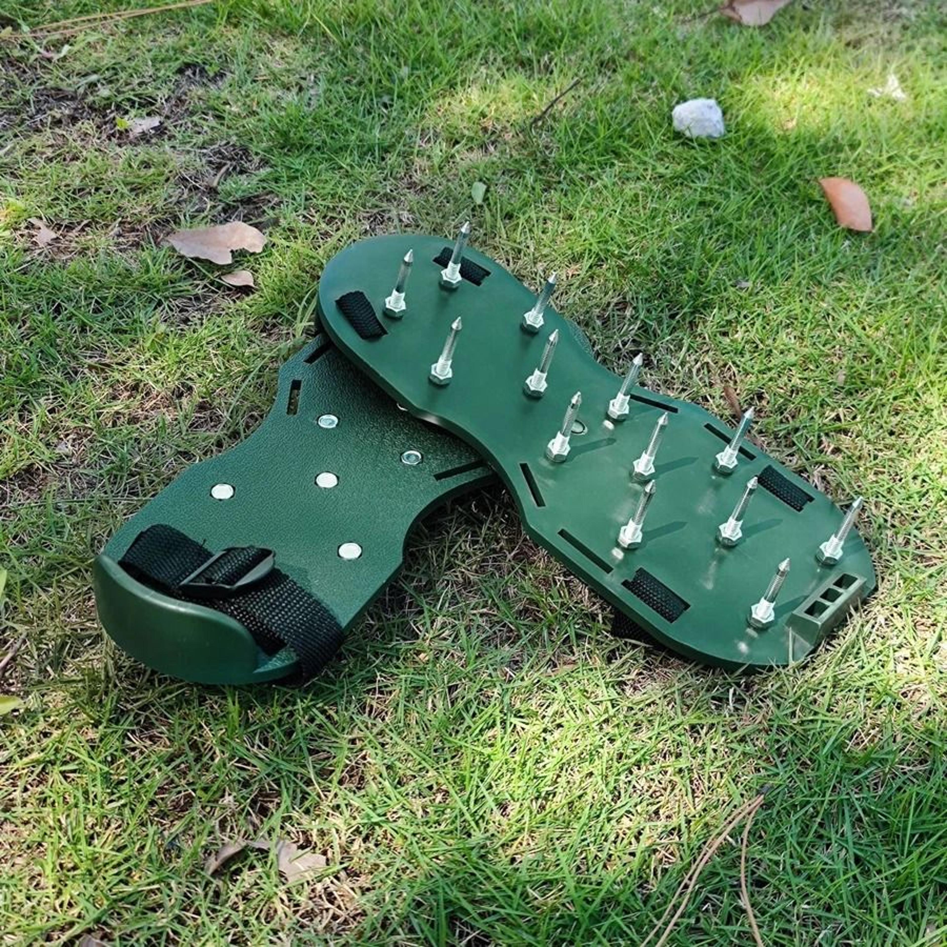 Gardening Soil Loosening Shoe Tool  HeavyDuty Lawn Aerator  Agricultural Supplies For Grass Mainten 3