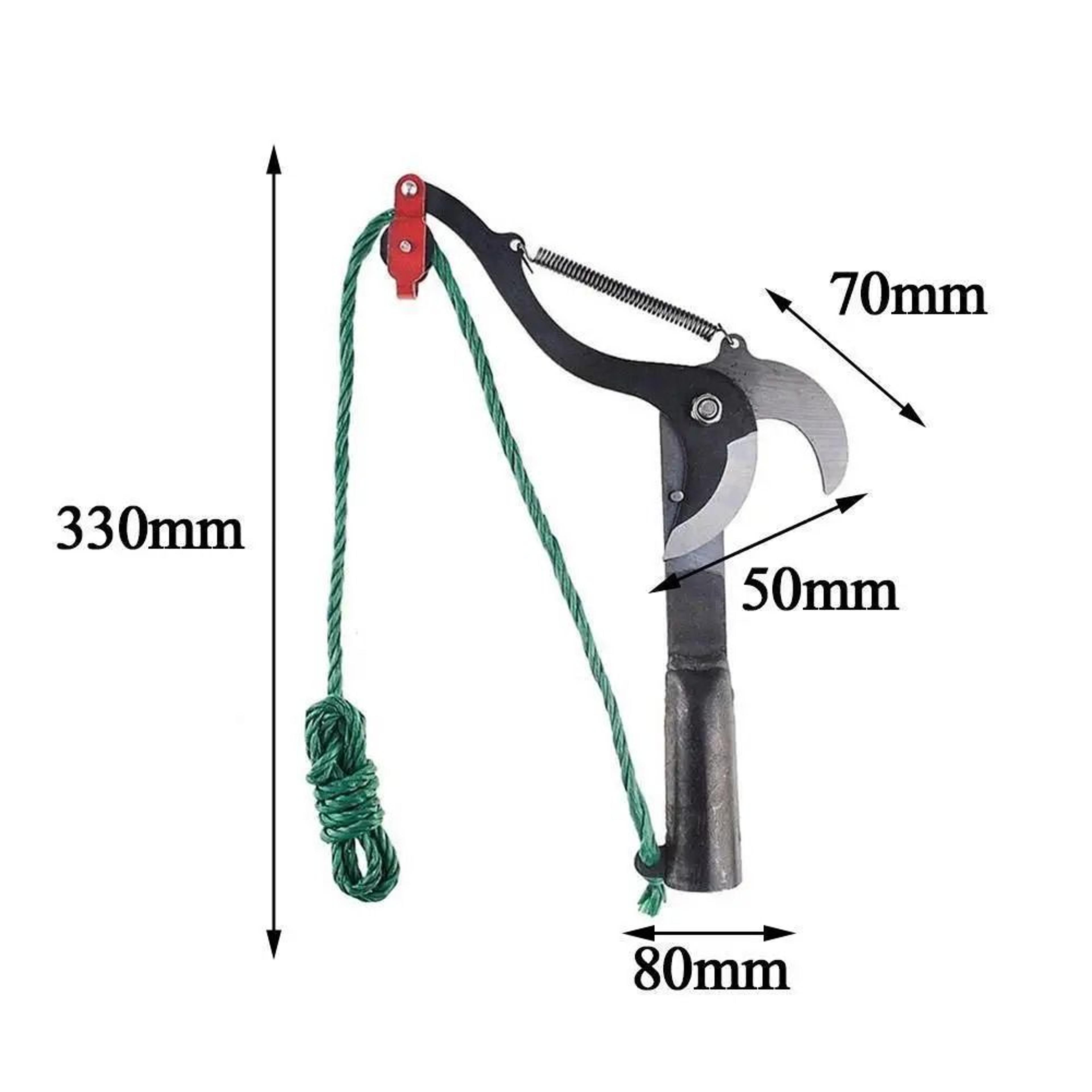 HighBranch Telescopic Scissors  Fruit Picker  PulleyAssisted Trimming  Harvesting Tool 5