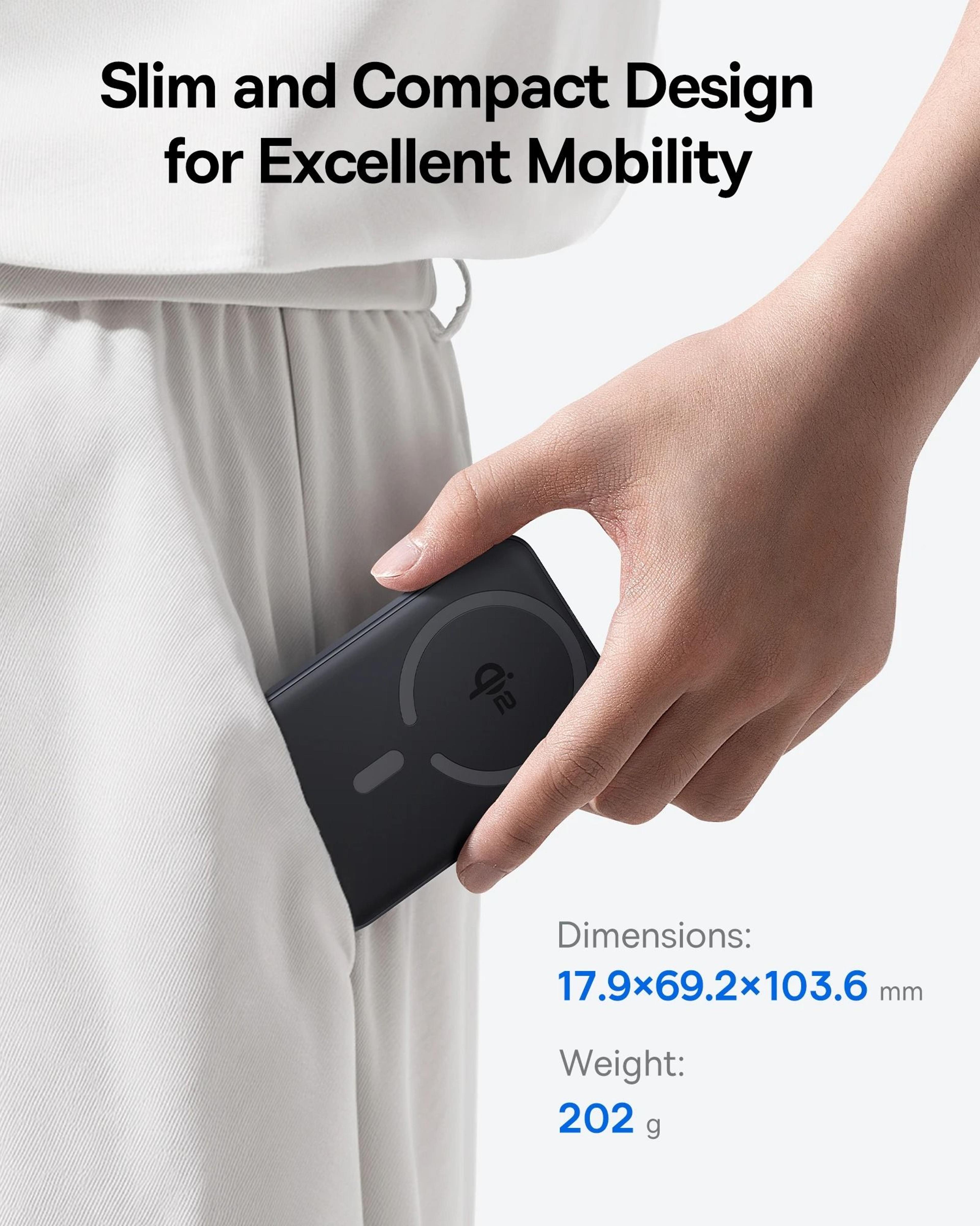 Baseus Qi2 Magnetic Power Bank  10000mAh 15W Wireless  225W Wired Fast Charger For IPhone 16 15 14  4