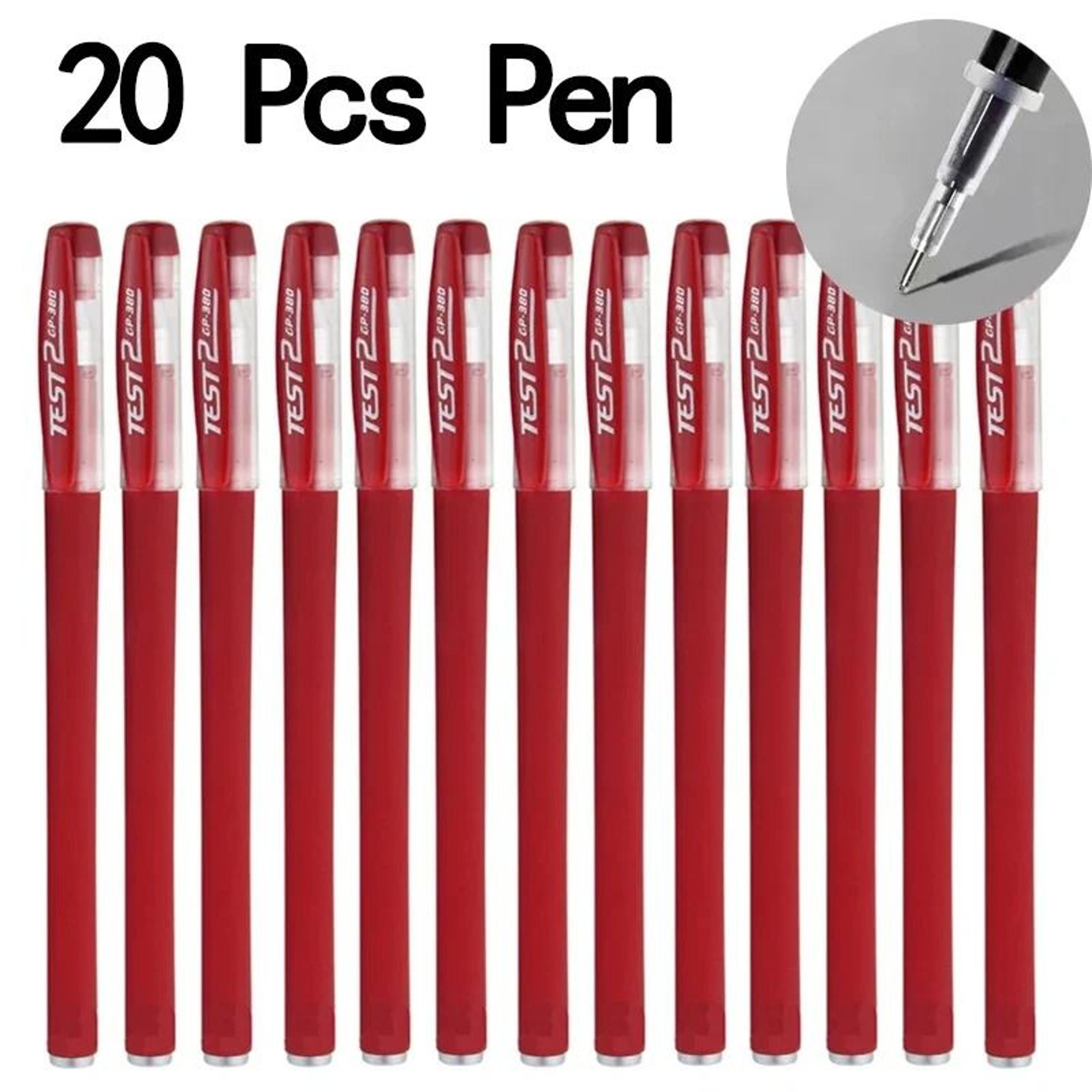 Bulk Gel Pen Set  2050 Pcs Professional Black Blue And Red Writing Pens For School And Office 9