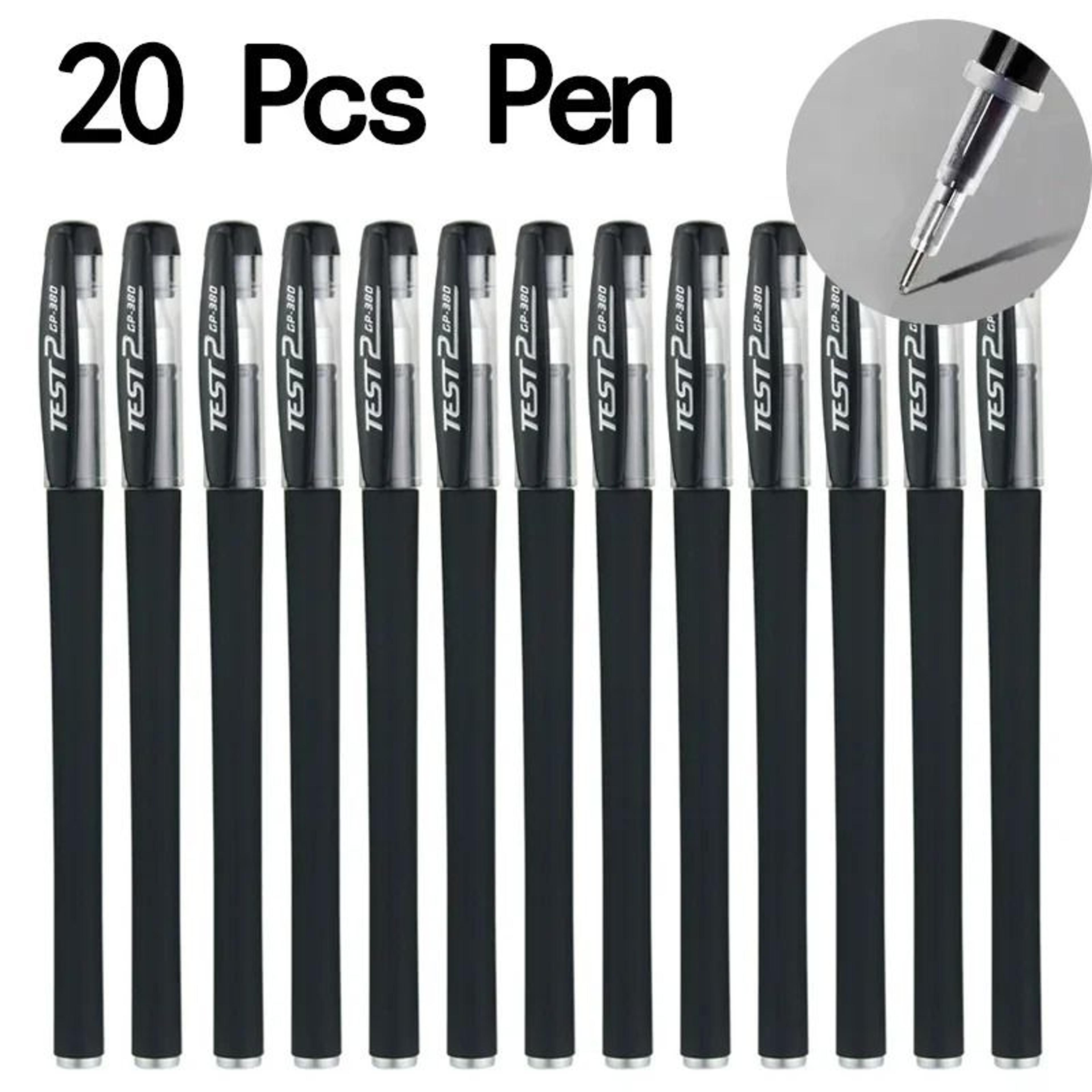 Bulk Gel Pen Set  2050 Pcs Professional Black Blue And Red Writing Pens For School And Office 7