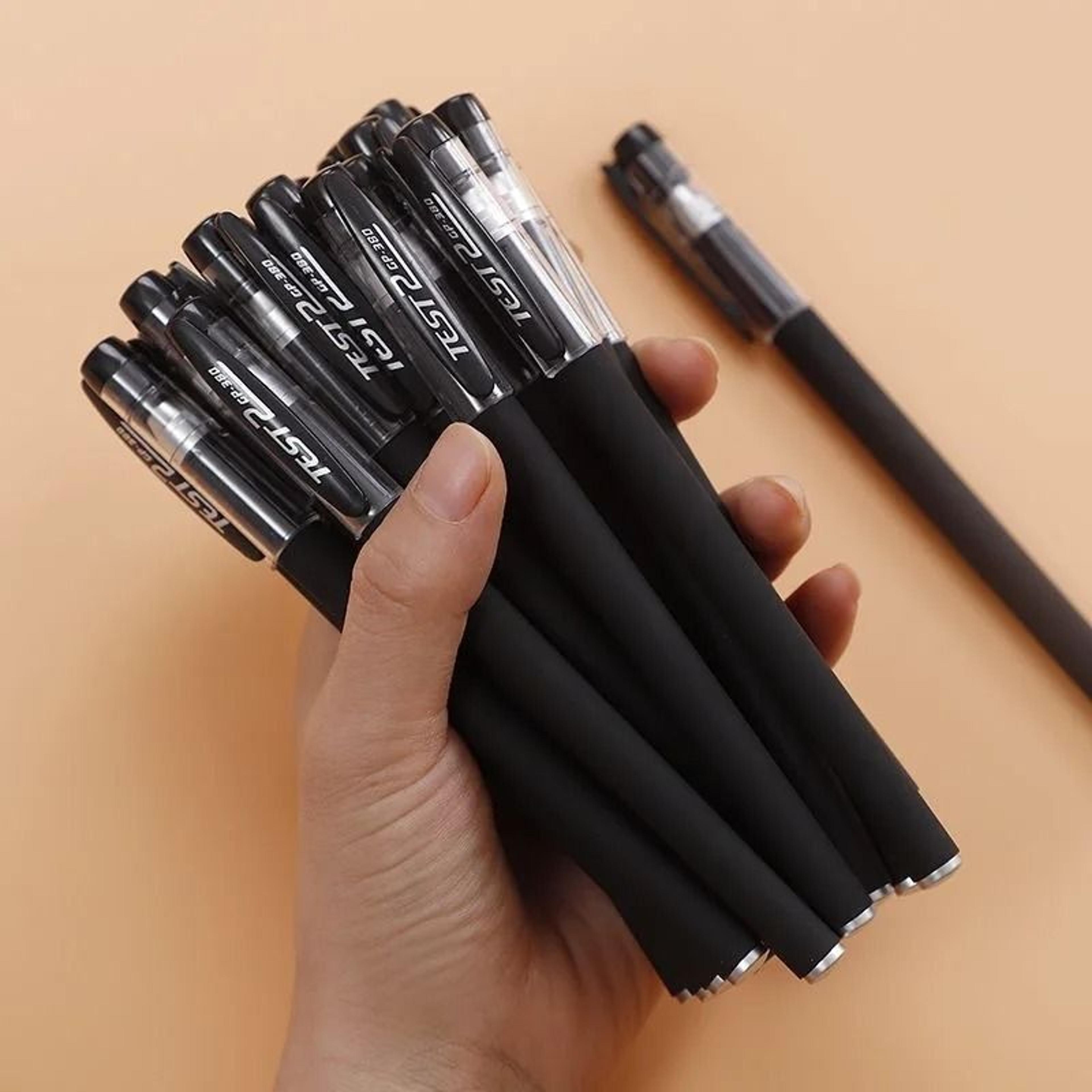 10Piece 05mm Frosted Bullet Tip Gel Pen Set  Aesthetic Colored Stationery For Students  Office 1