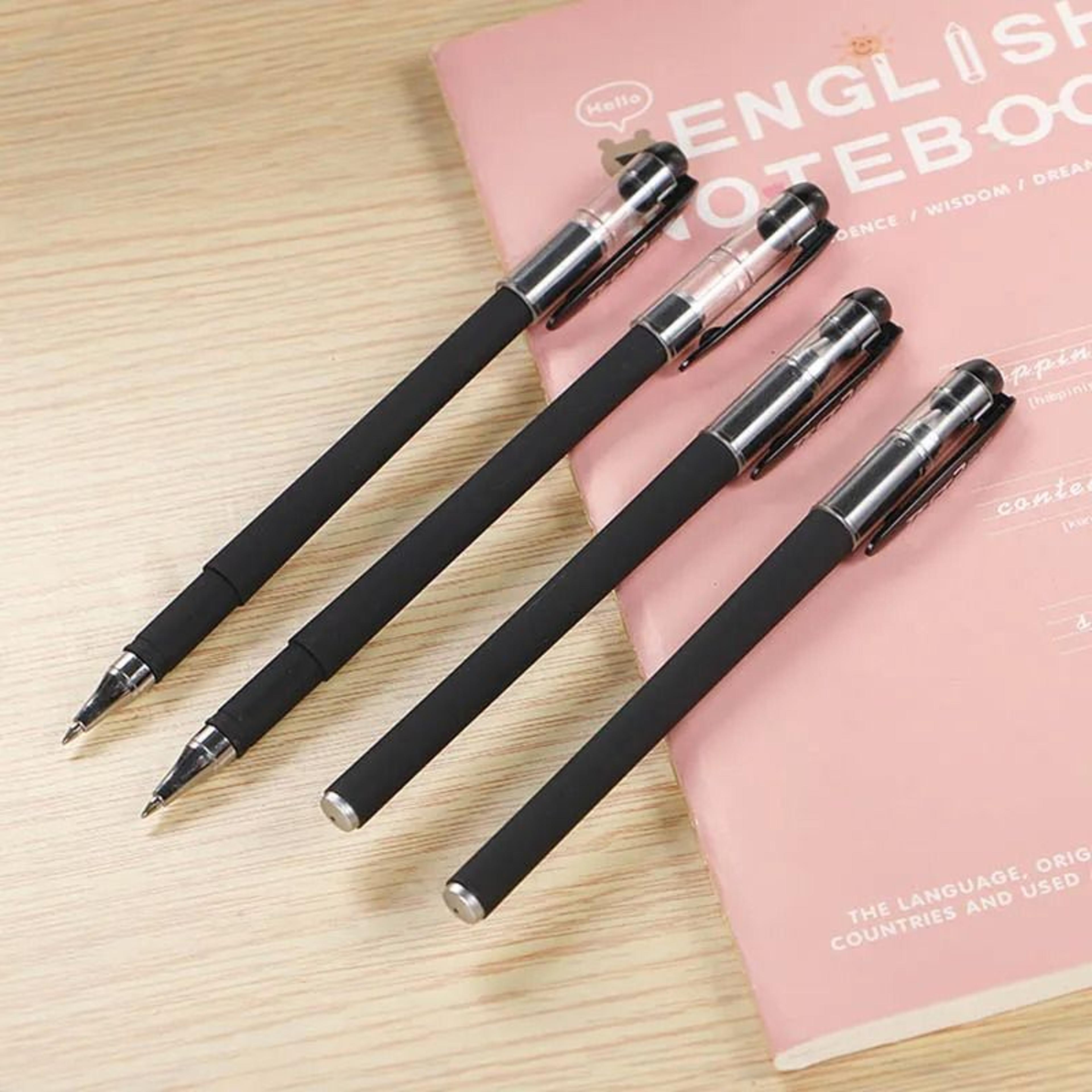 10Piece 05mm Frosted Bullet Tip Gel Pen Set  Aesthetic Colored Stationery For Students  Office 2