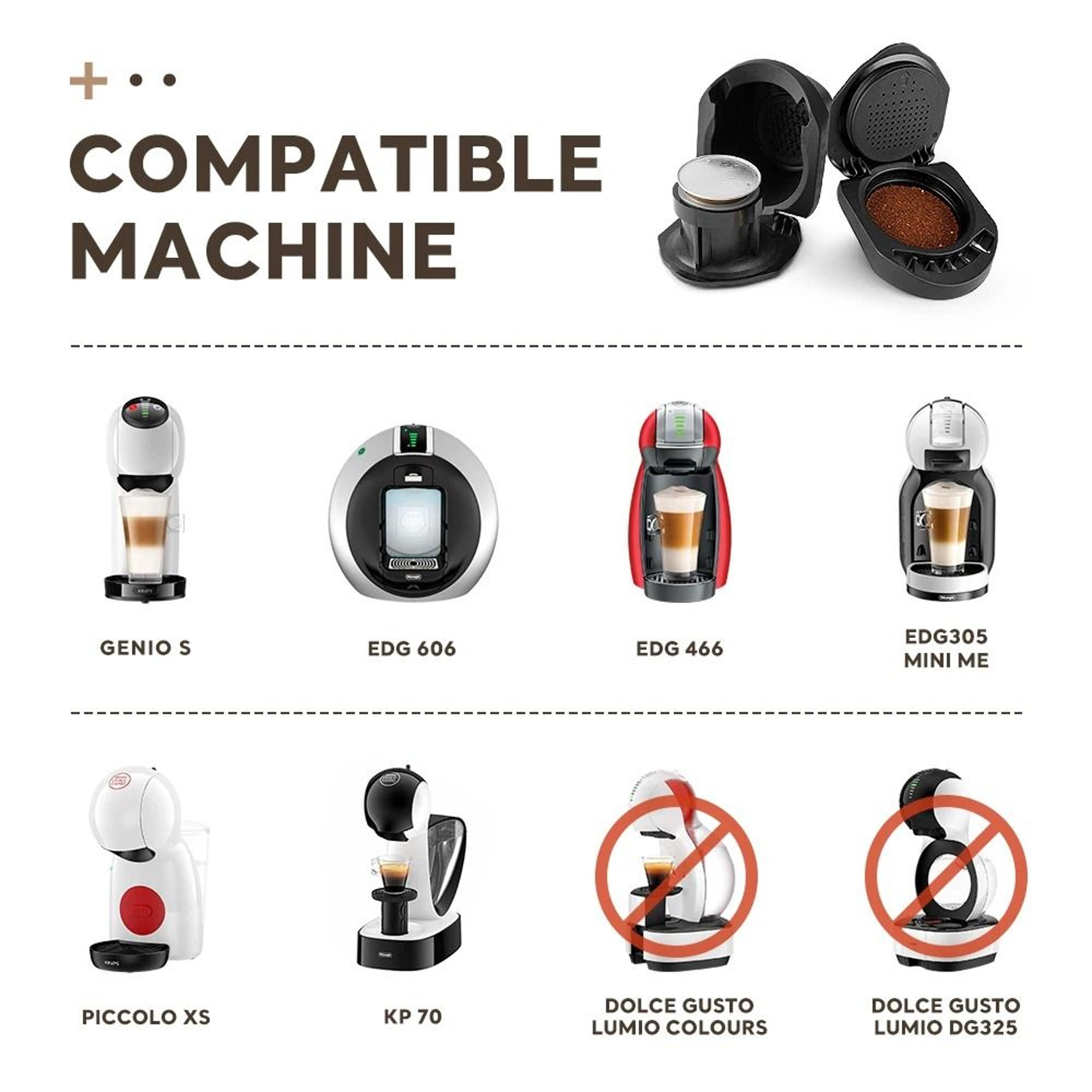 Dolce Gusto Capsule Adapter  Precision Reusable Converter For Genio S Piccolo XS And EDG Machines 1