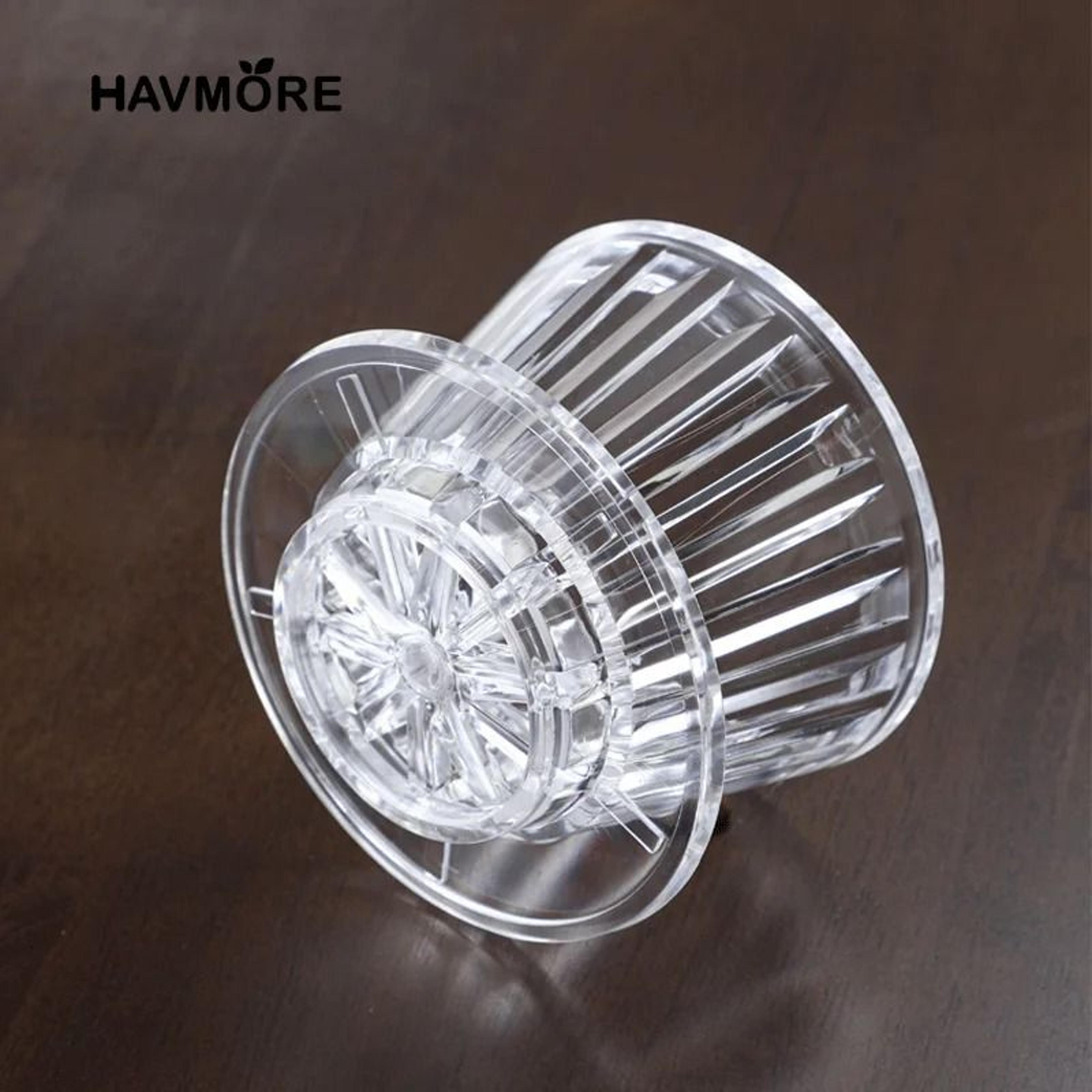 Crystal Eye Wave Coffee Dripper Set  Professional 12 Cup Pour Over Kit With 50 Precision Filter Pap 2