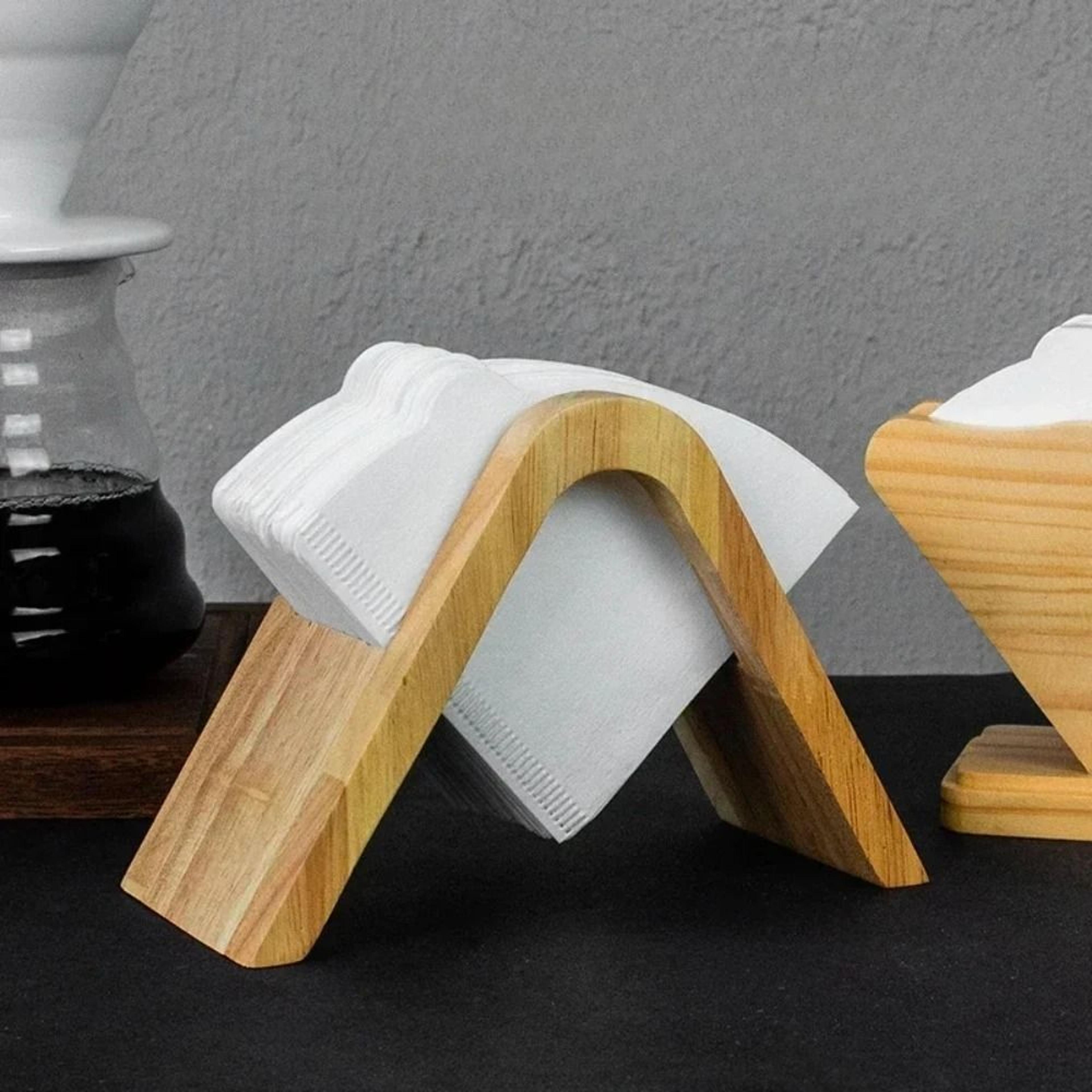 Premium Conical Coffee Filter Papers  100pcs Professional Natural Wood Fiber Filters For Manual Bre 2