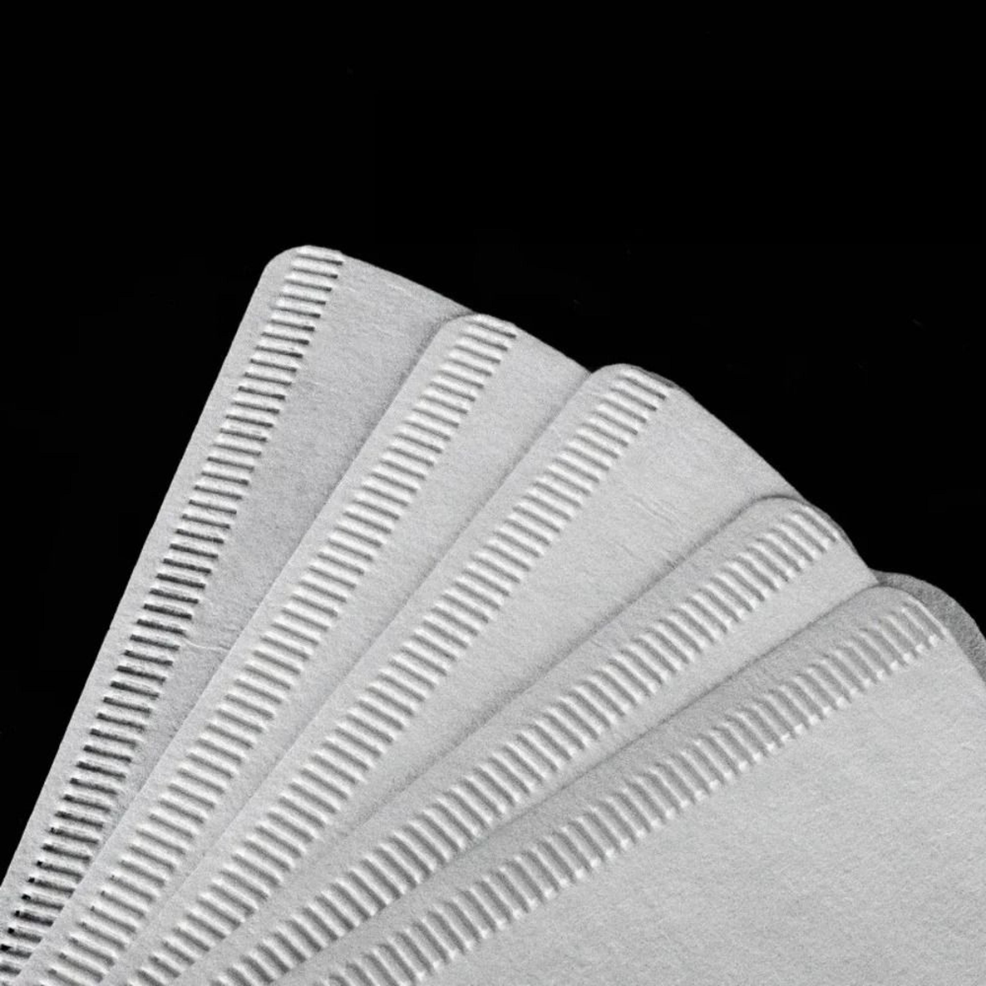 Premium Conical Coffee Filter Papers  100pcs Professional Natural Wood Fiber Filters For Manual Bre 3