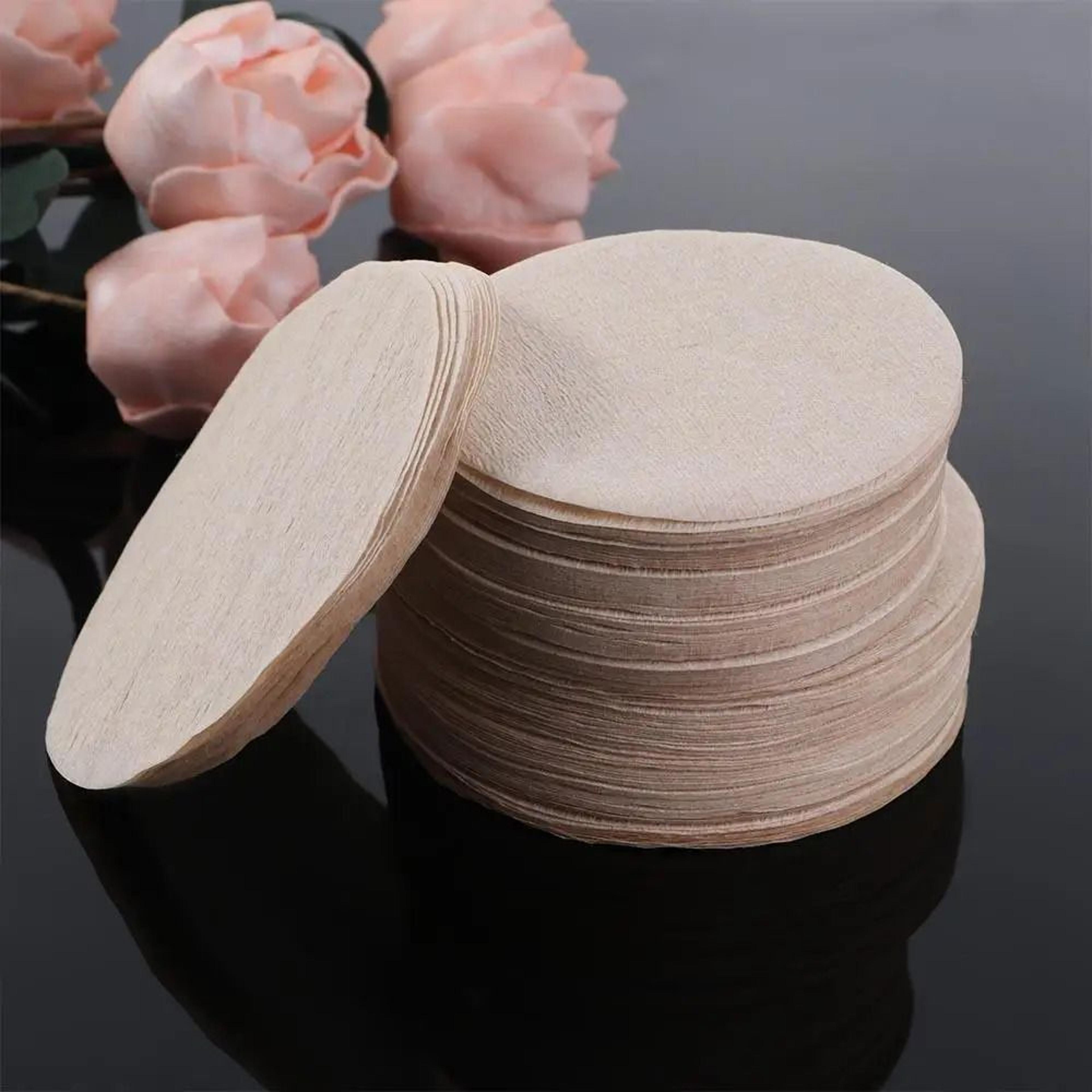 Professional Round Espresso Filter Papers  100pcs Natural Wood Fiber Filters For Moka Pots  Dripper 1