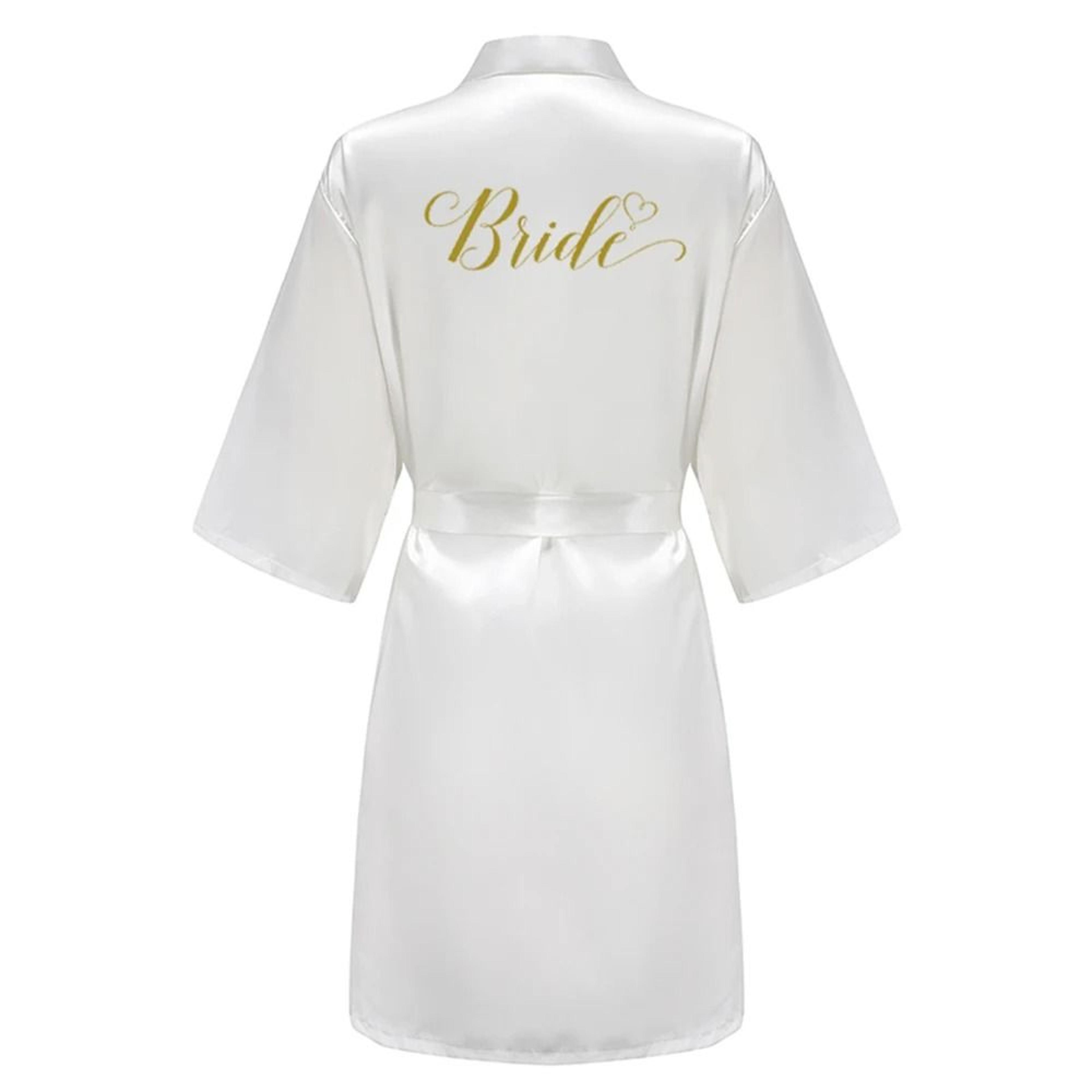 Grass Green Bridal Party Robes  Professional Satin Wedding Getting Ready Gowns For Bride  Bridesmai 11