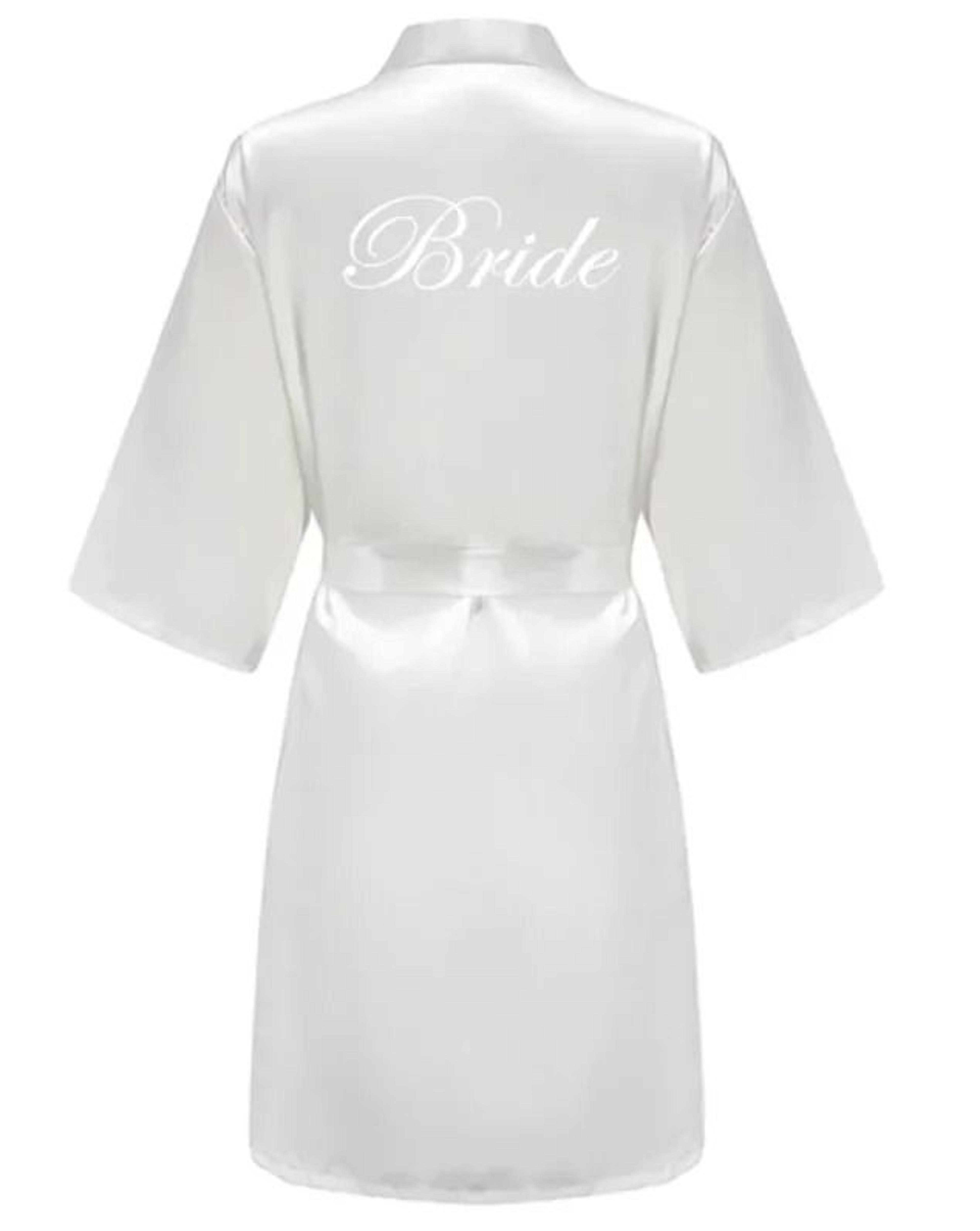 Wedding Party Team Bride Robe  Professional Satin Kimono Pajamas  Bridesmaid Bathrobe SP2000 7