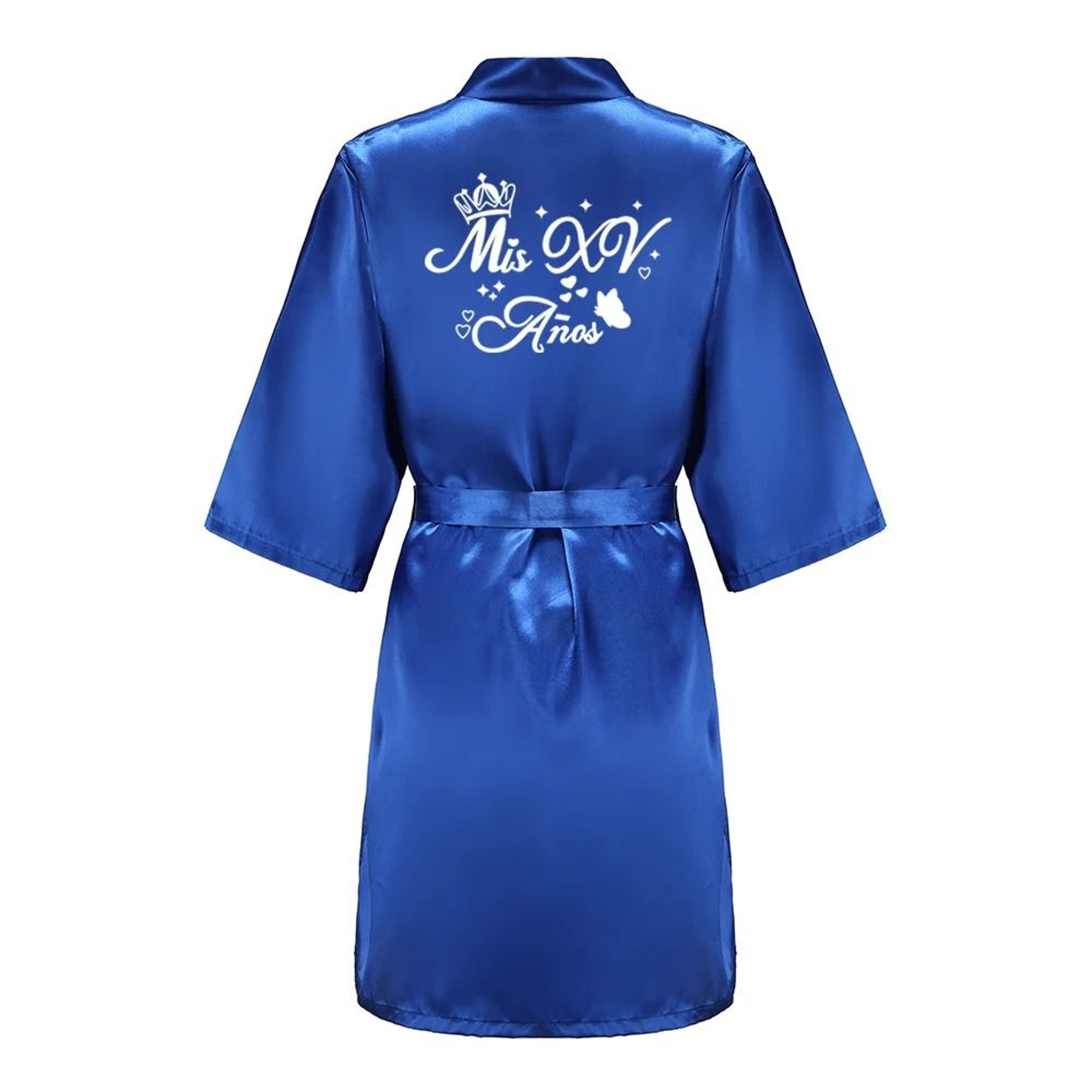 Princess Quinceanera Birthday Party Robe  Professional Silkly Nightgown  Mis XV Sweet 15 Bathrobe 16