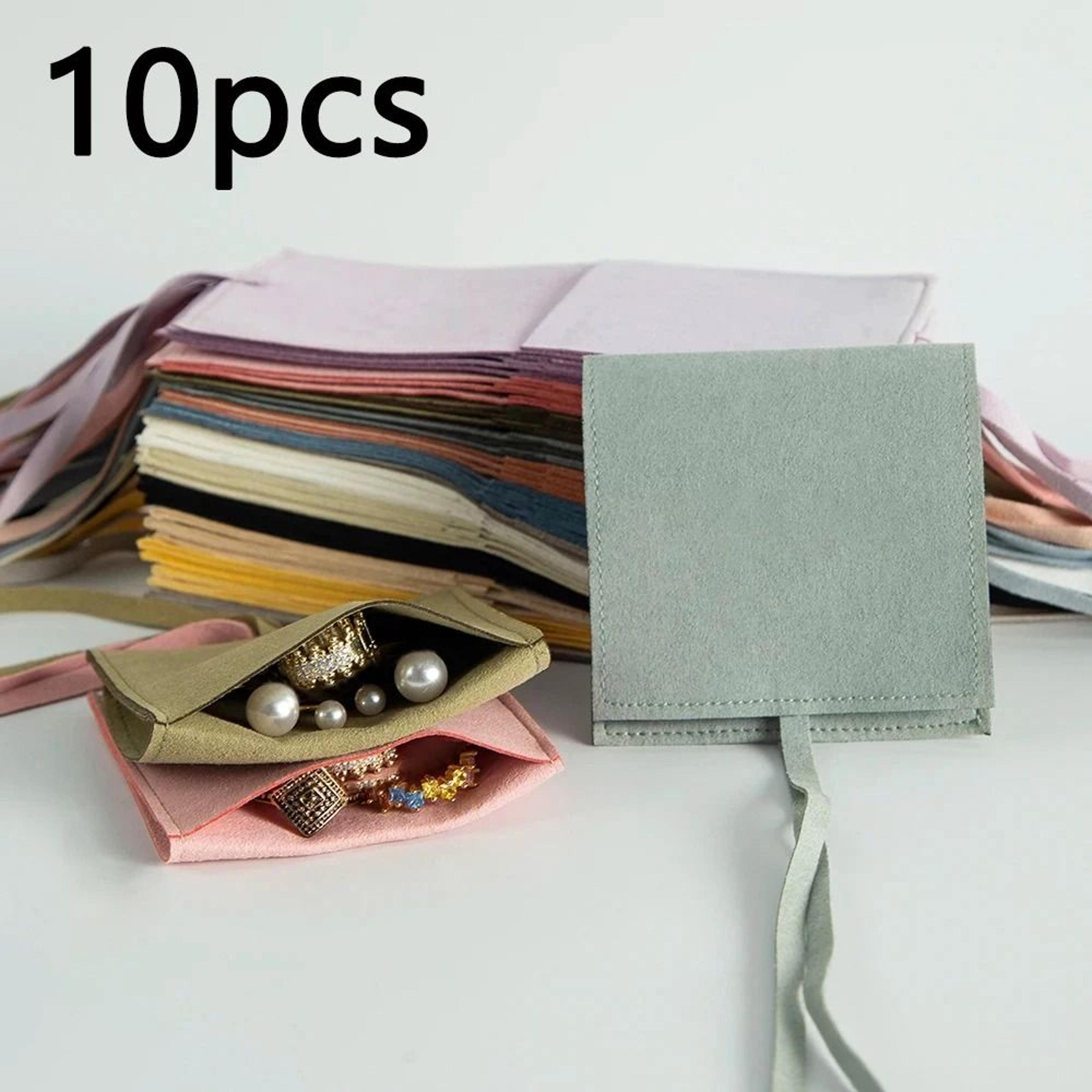 Microfiber Suede Jewelry Pouch  HighPerformance Small Envelope Bag  Luxury Wedding Gift Bags 1