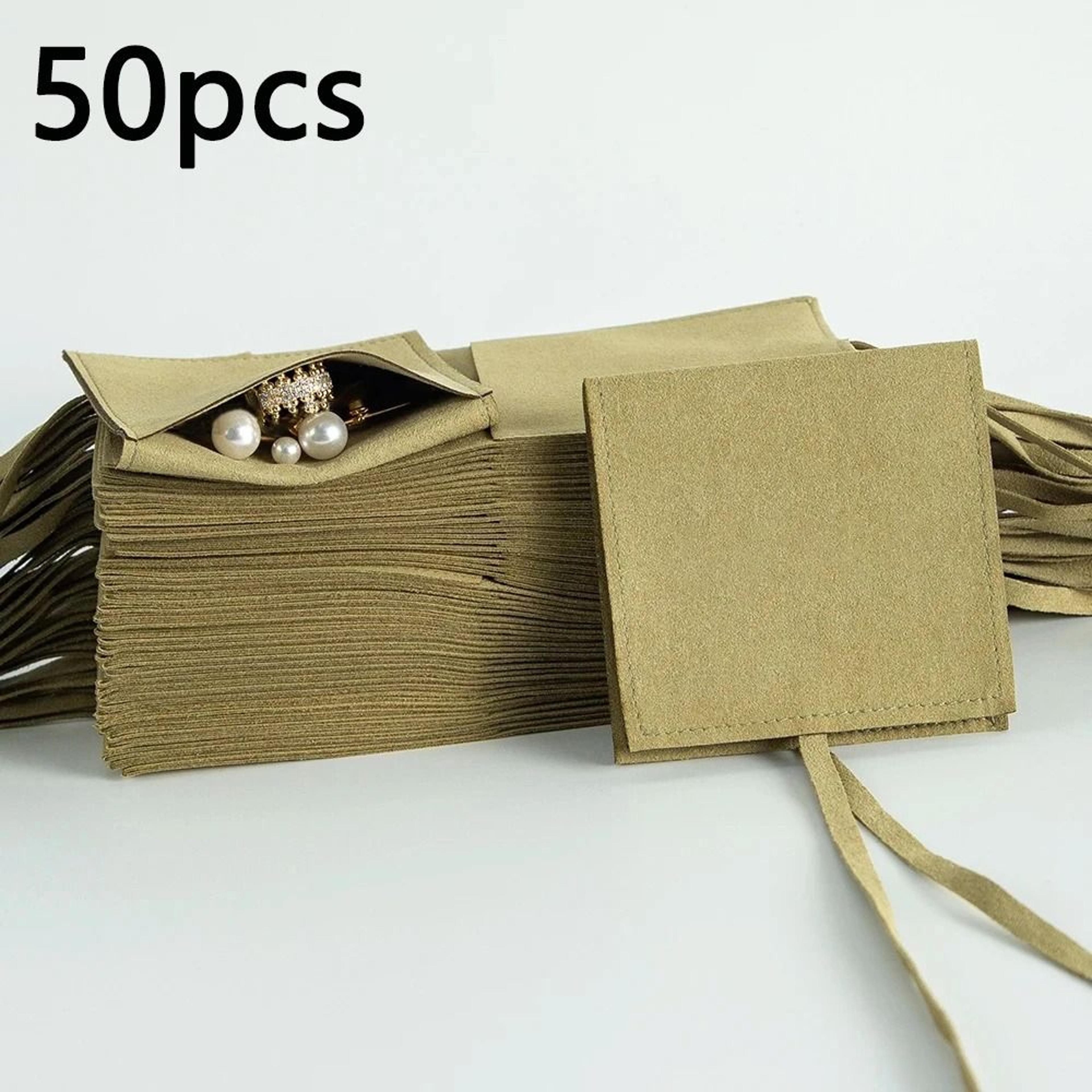 Microfiber Suede Jewelry Pouch  HighPerformance Small Envelope Bag  Luxury Wedding Gift Bags 24