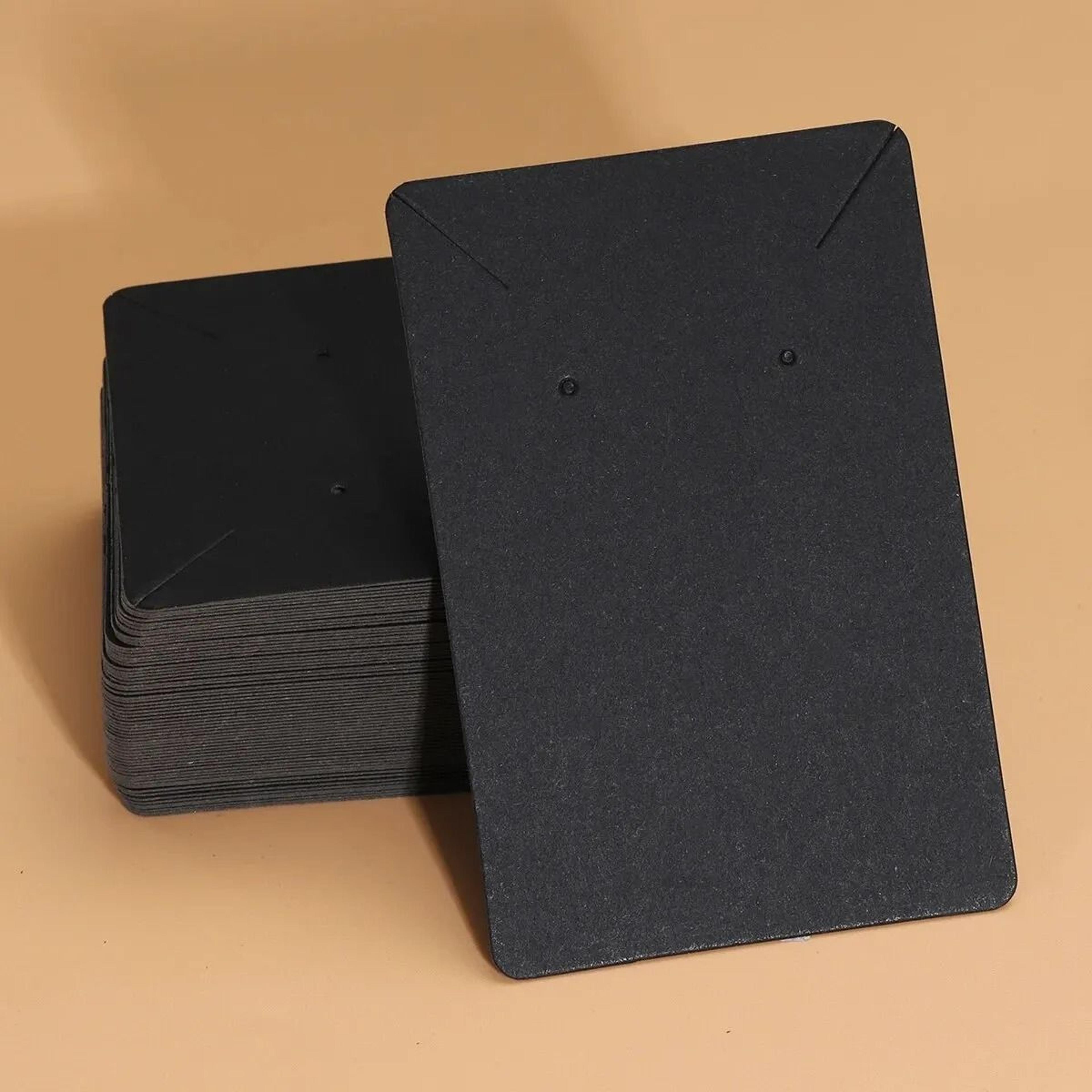 Blank Jewelry Display Cards  HighPerformance Kraft Paper Packaging For Necklaces  Earrings 50pcs 8