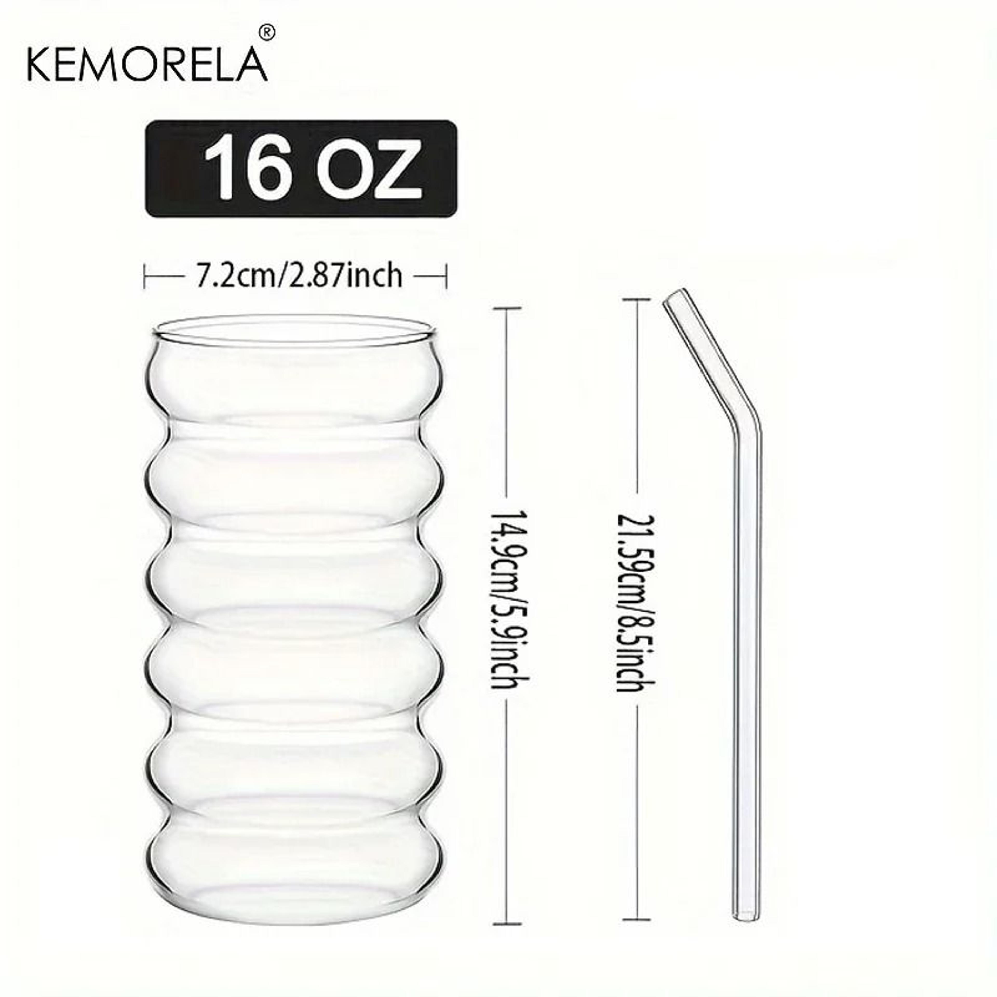 Creative Transparent Ripple Mug  HighPerformance HeatResistant Glass Tumbler For Coffee Tea  Juice 6