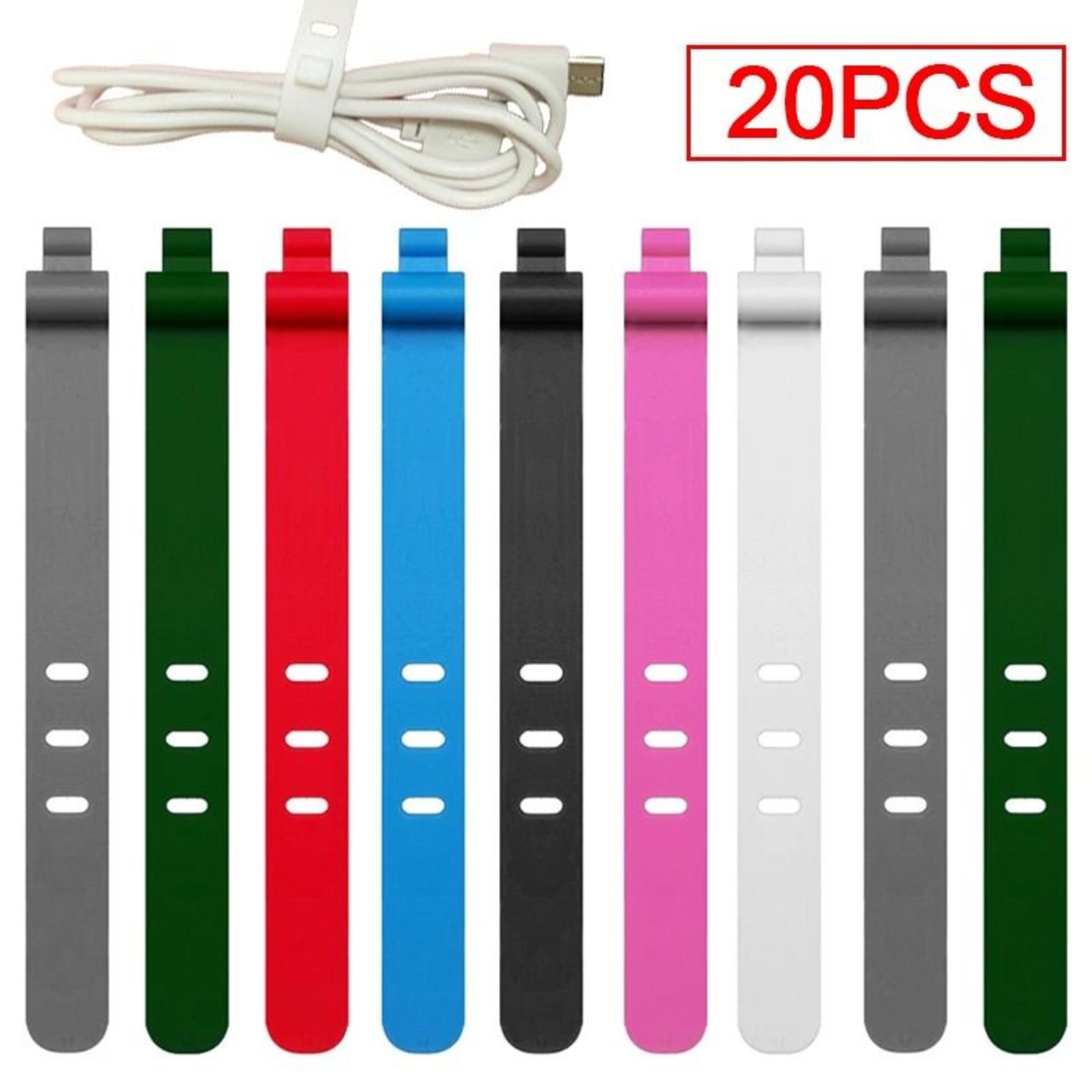Silicone Cable Winder Clips  HighPerformance Phone Charging Wire Organizer  Earphone Line Managemen 0