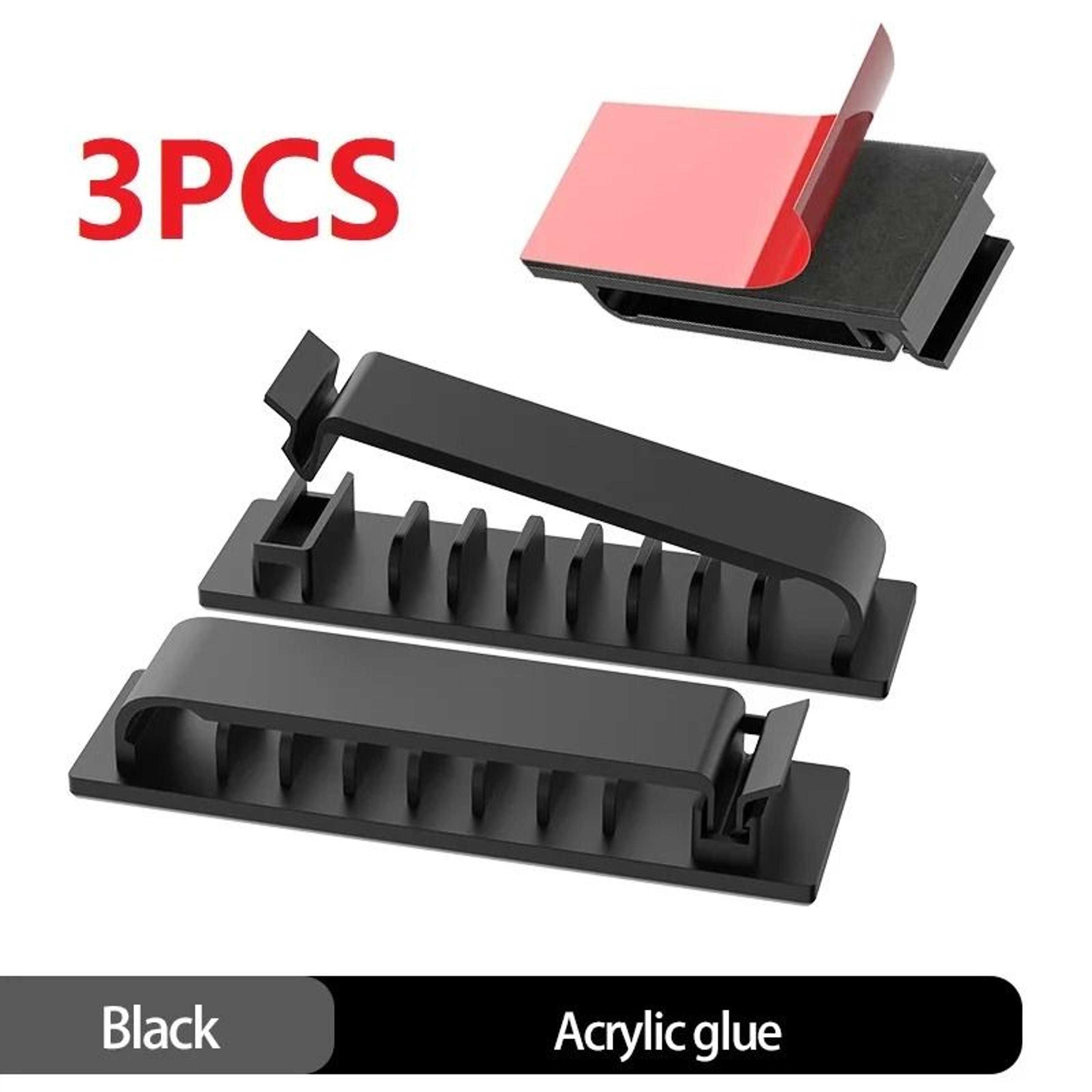 MultiSlot Silicone Cable Organizer  HighPerformance SelfAdhesive Wire Holder For Home  Office 9
