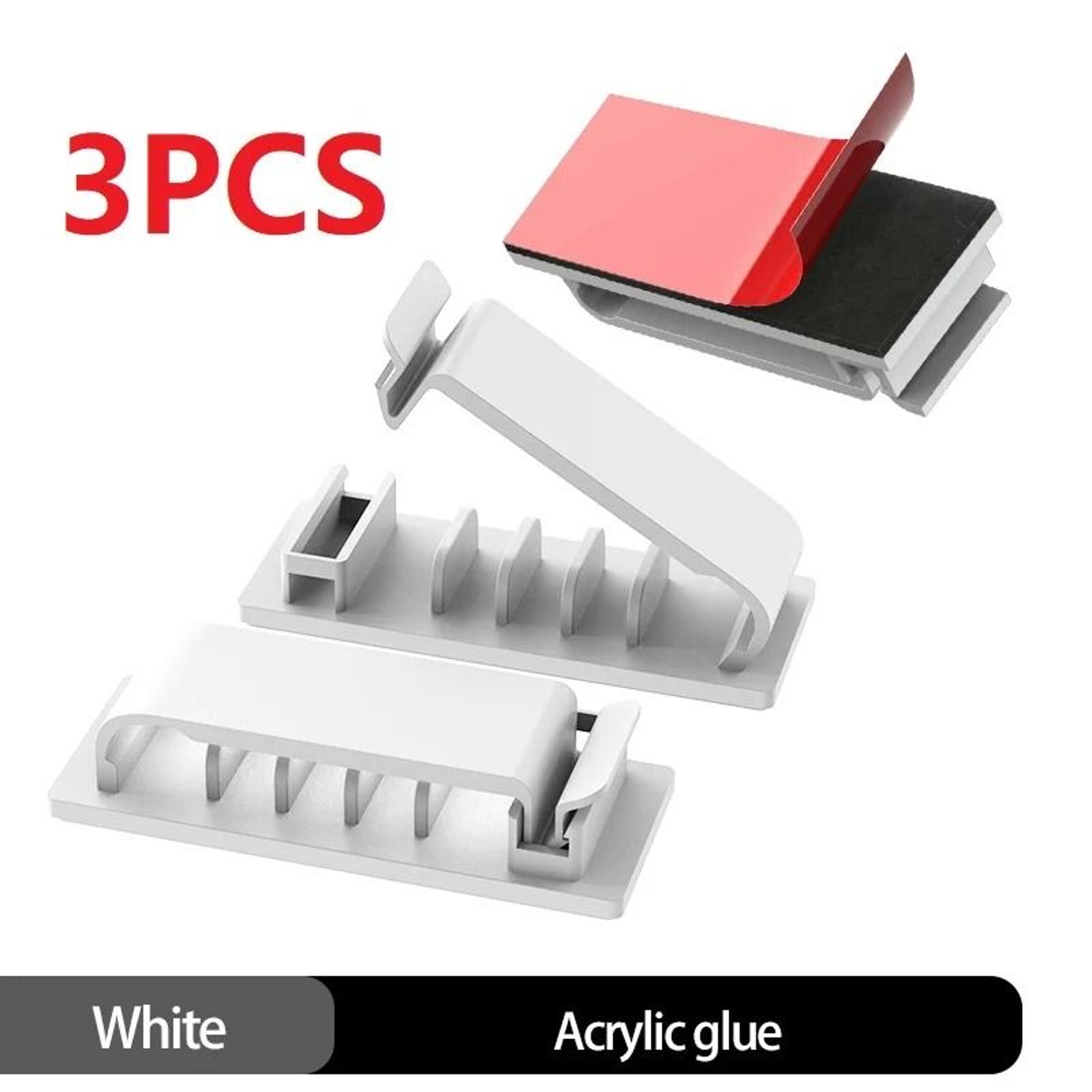 MultiSlot Silicone Cable Organizer  HighPerformance SelfAdhesive Wire Holder For Home  Office 8