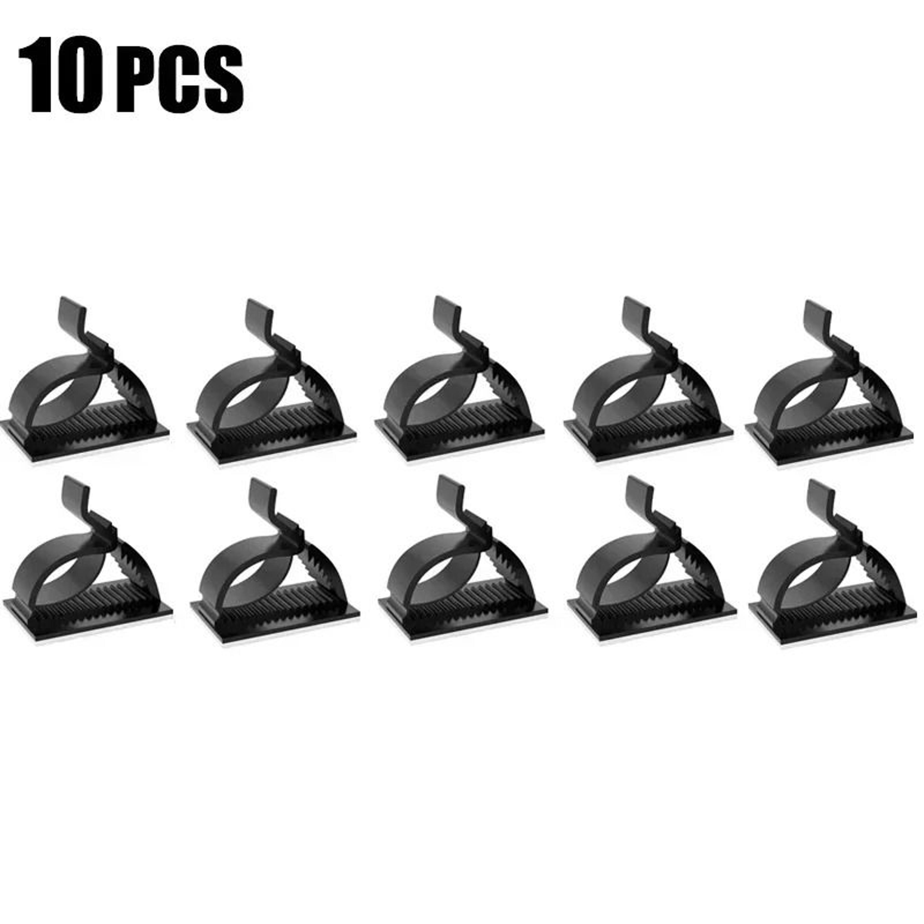 Universal Adjustable SelfAdhesive Cable Clips  HighPerformance Wire Clamps For Desk  Car Management 7