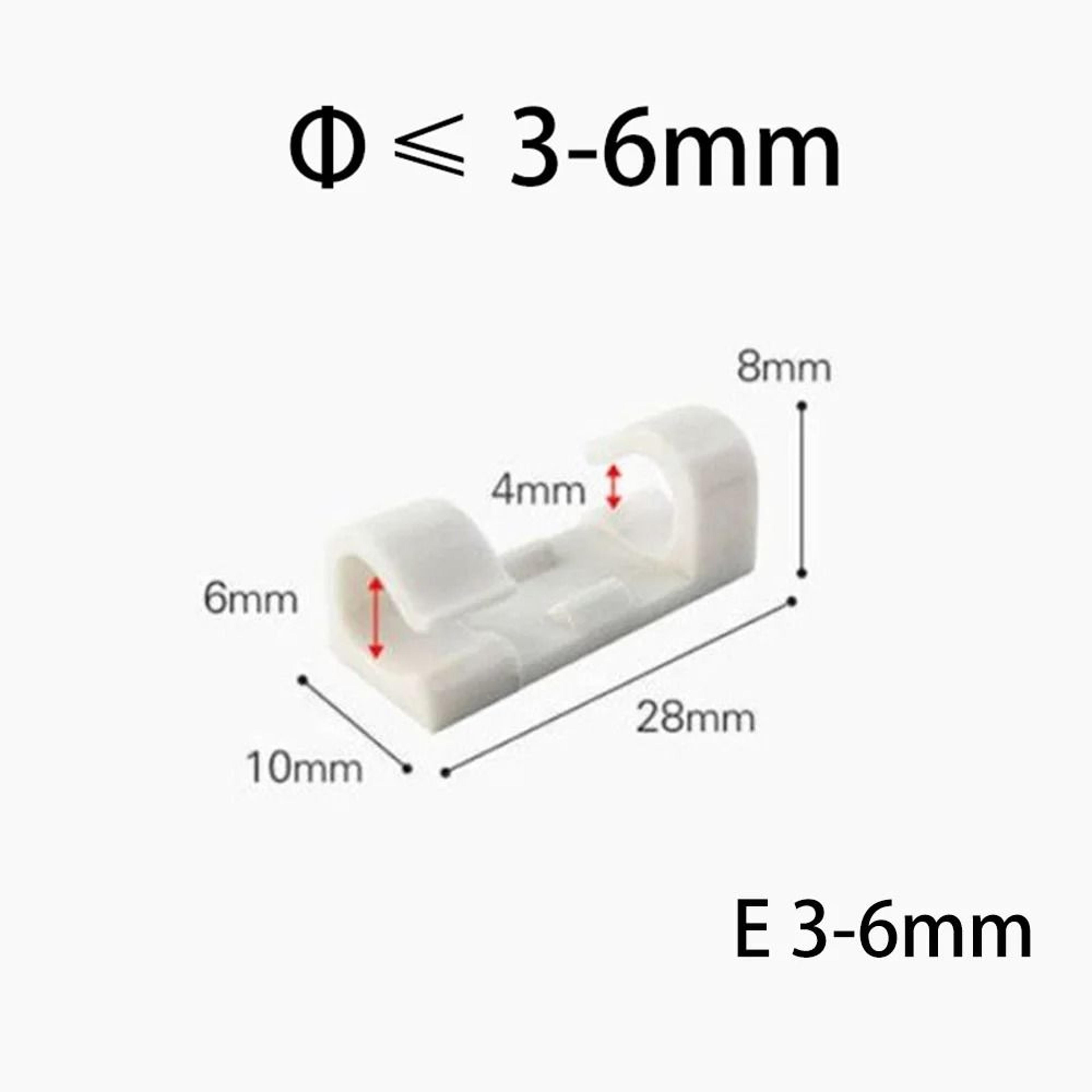 10Piece Charger Cable Organizer  HighPerformance Desktop Tidy Clips  USB Wire Management Holder 6
