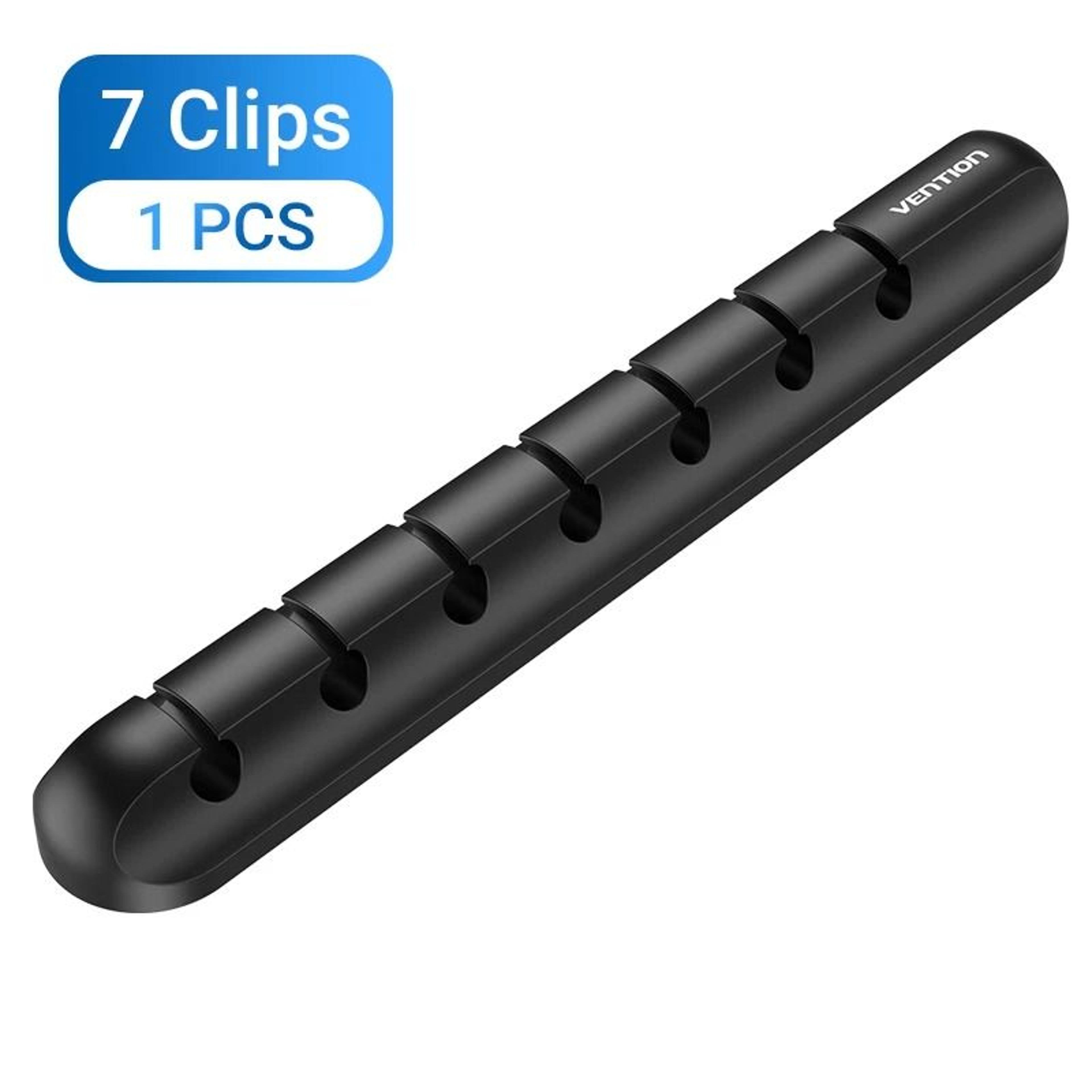 Vention Silicone Cable Organizer  HighPerformance Flexible Wire Winder  USB Management Clips 6