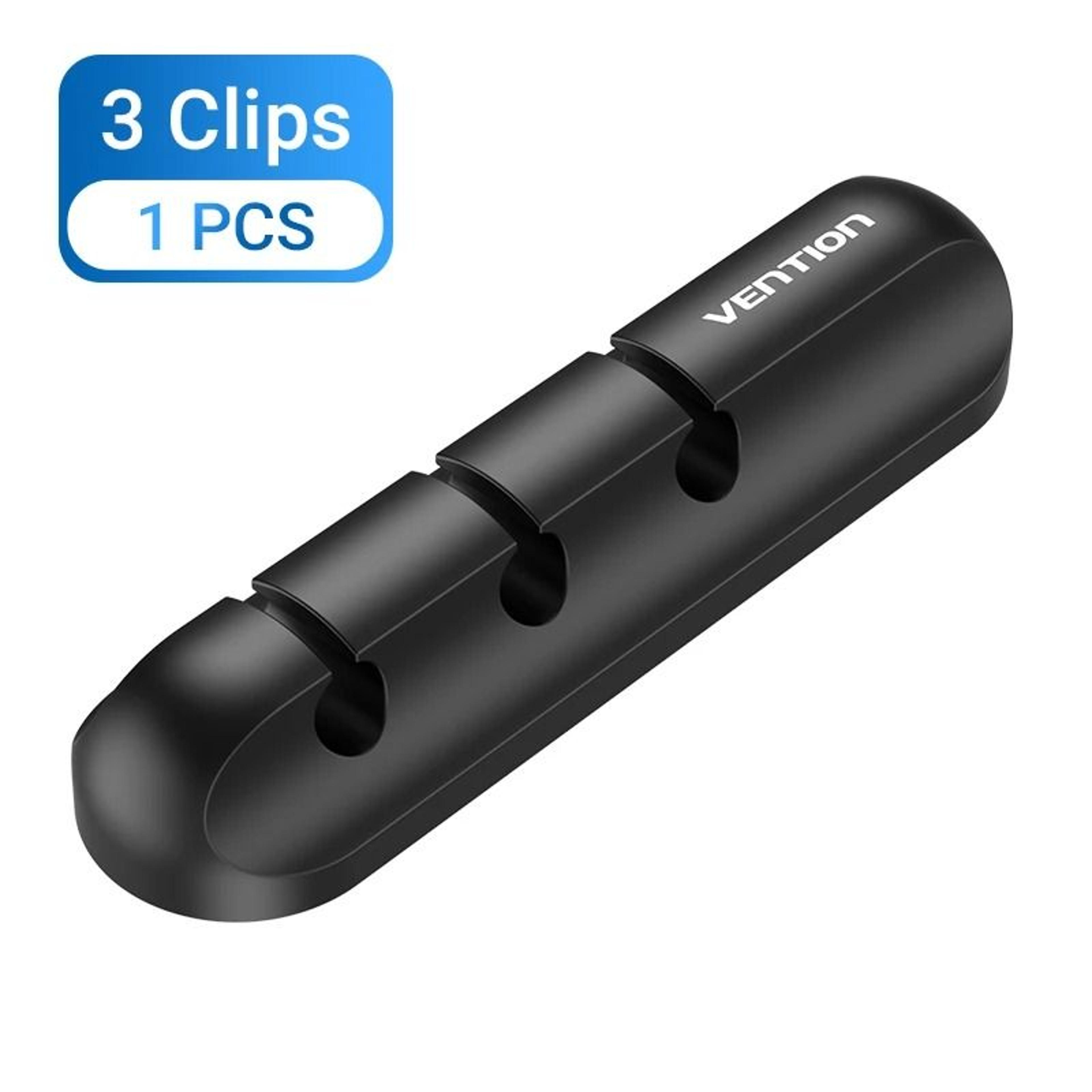 Vention Silicone Cable Organizer  HighPerformance Flexible Wire Winder  USB Management Clips 7
