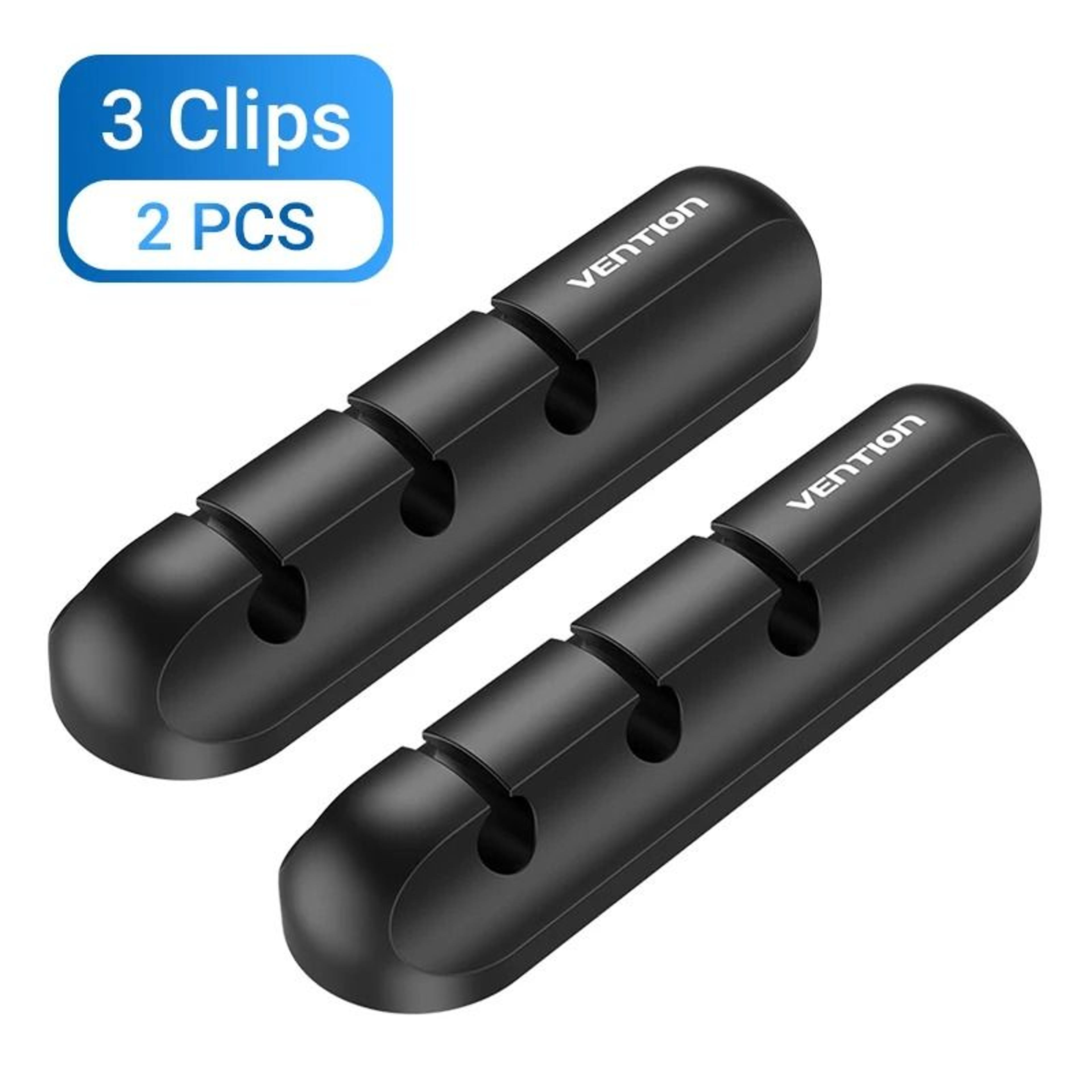 Vention Silicone Cable Organizer  HighPerformance Flexible Wire Winder  USB Management Clips 8