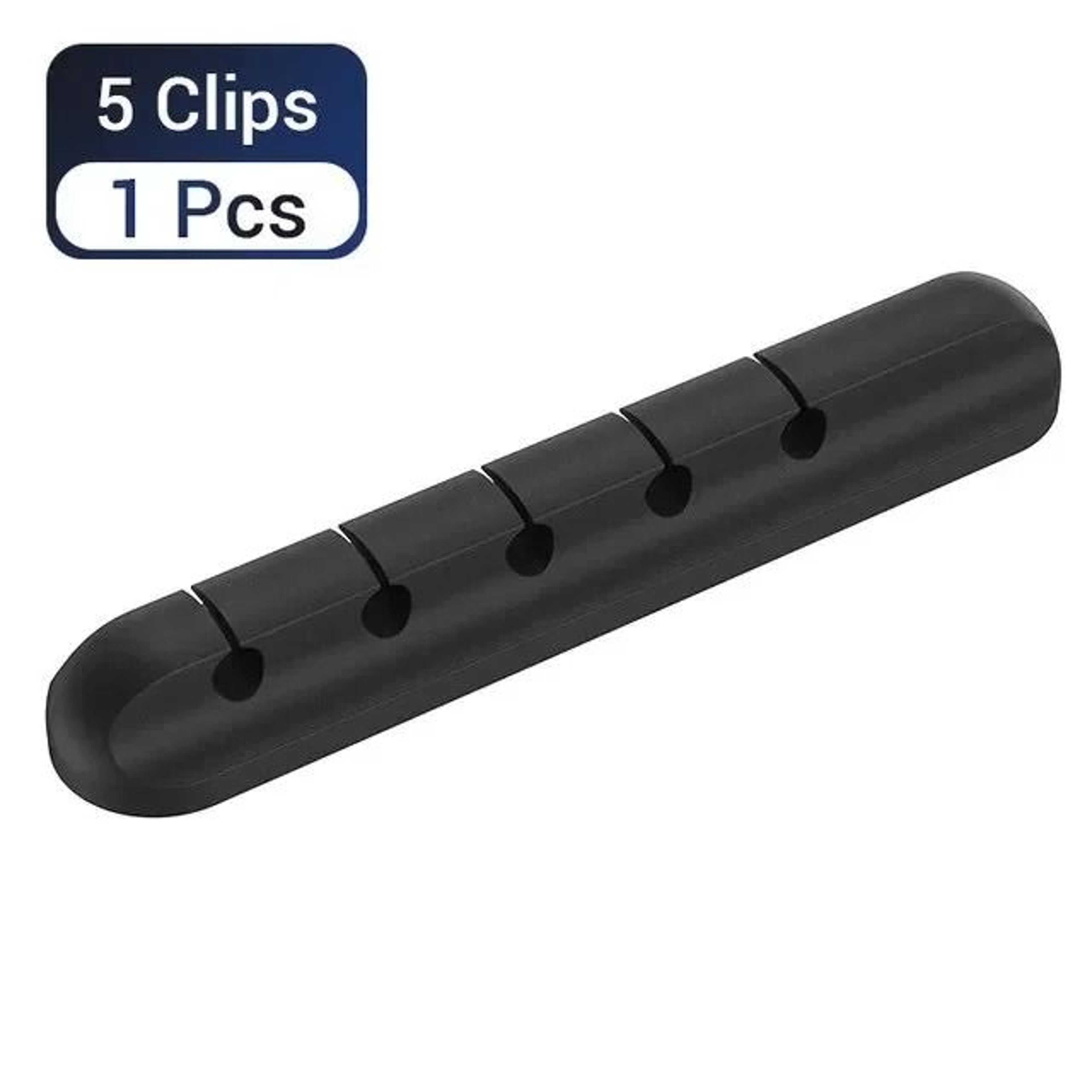 Silicone USB Cable Organizer  HighPerformance Desktop Charging Cable Winder  Tidy Management Clips 7