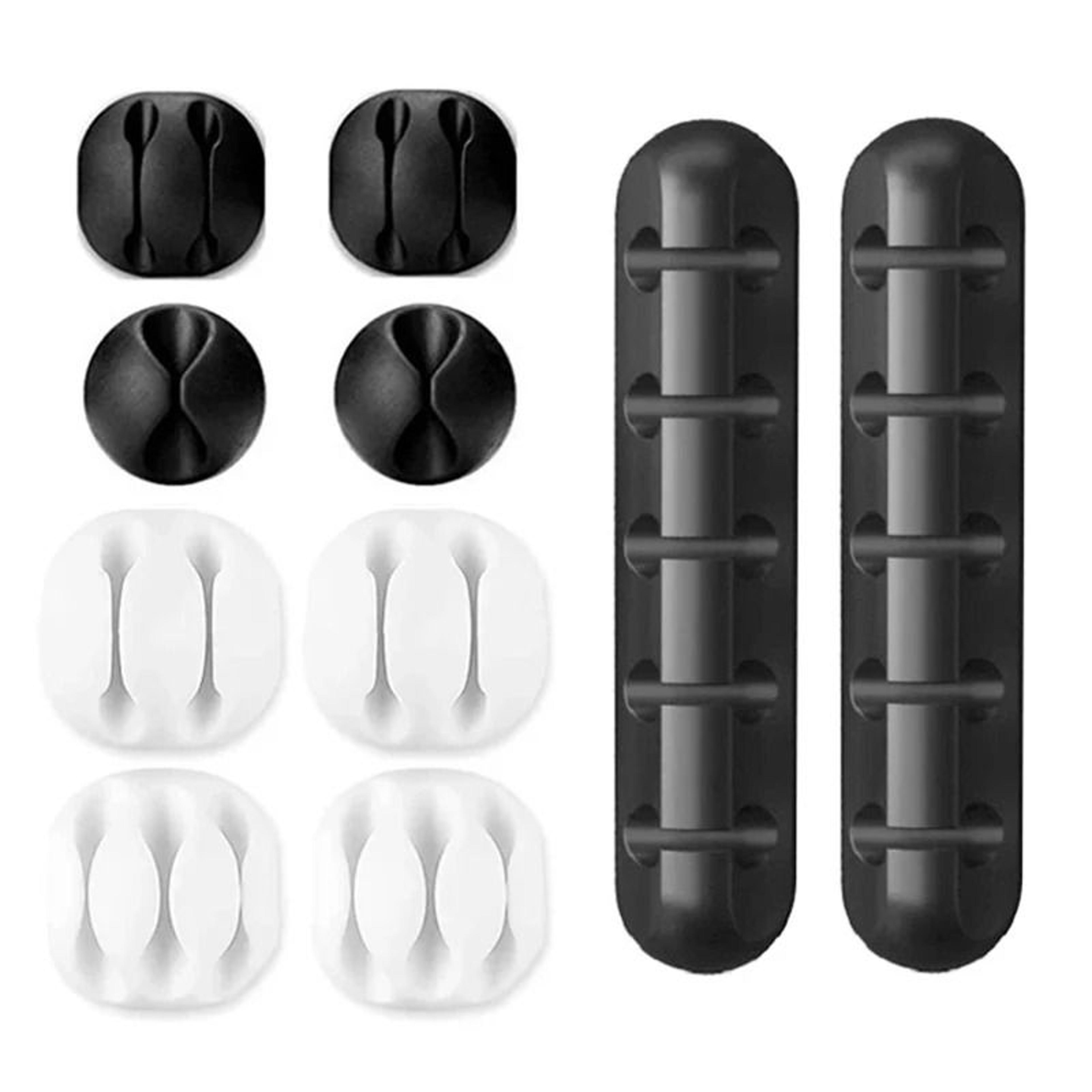 Silicone Desktop Cable Organizer  HighPerformance USB Wire Winder And Headphone Management Clip 0