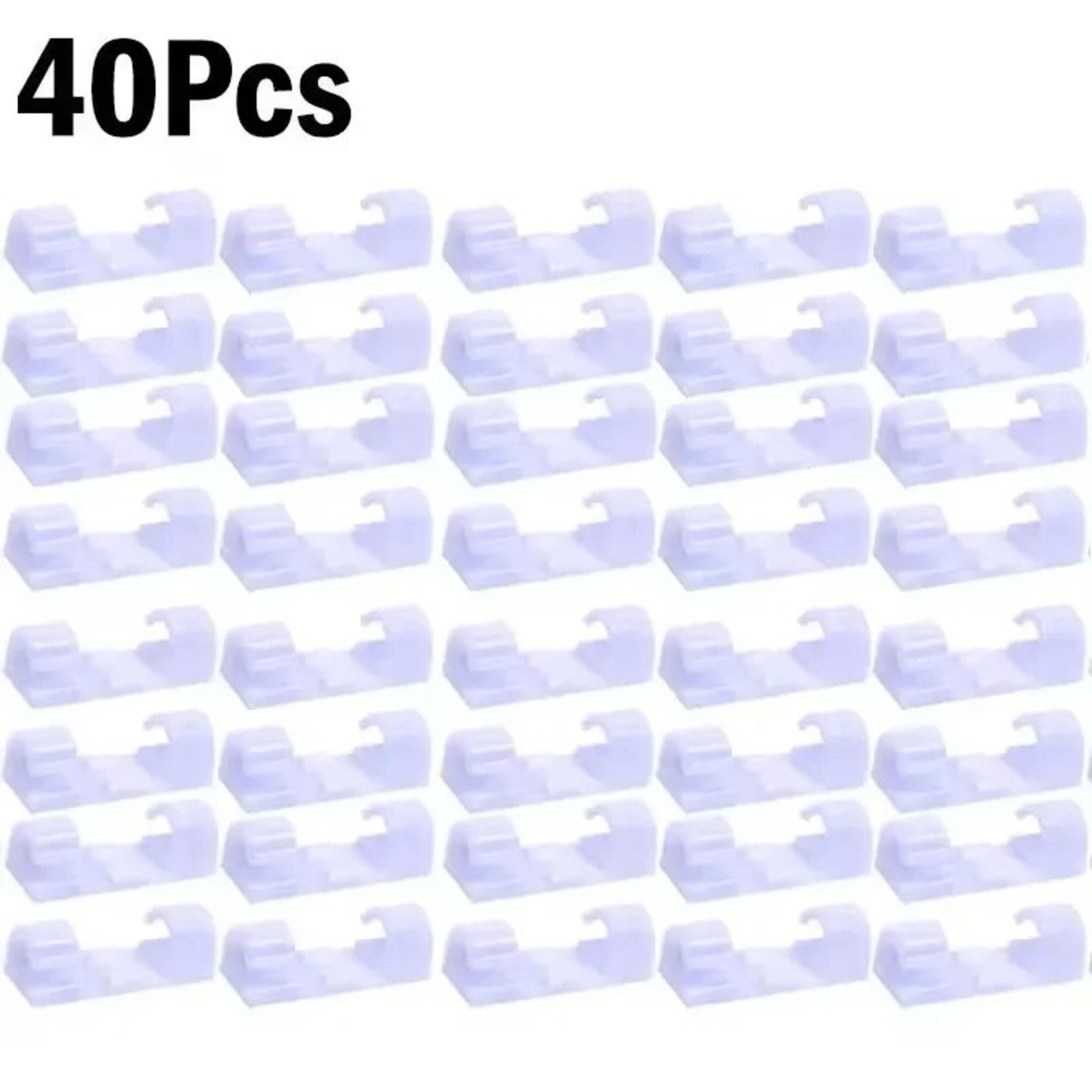 SelfAdhesive Desktop Cable Clips  HighPerformance PC Mouse  USB Power Cord Organizer 13